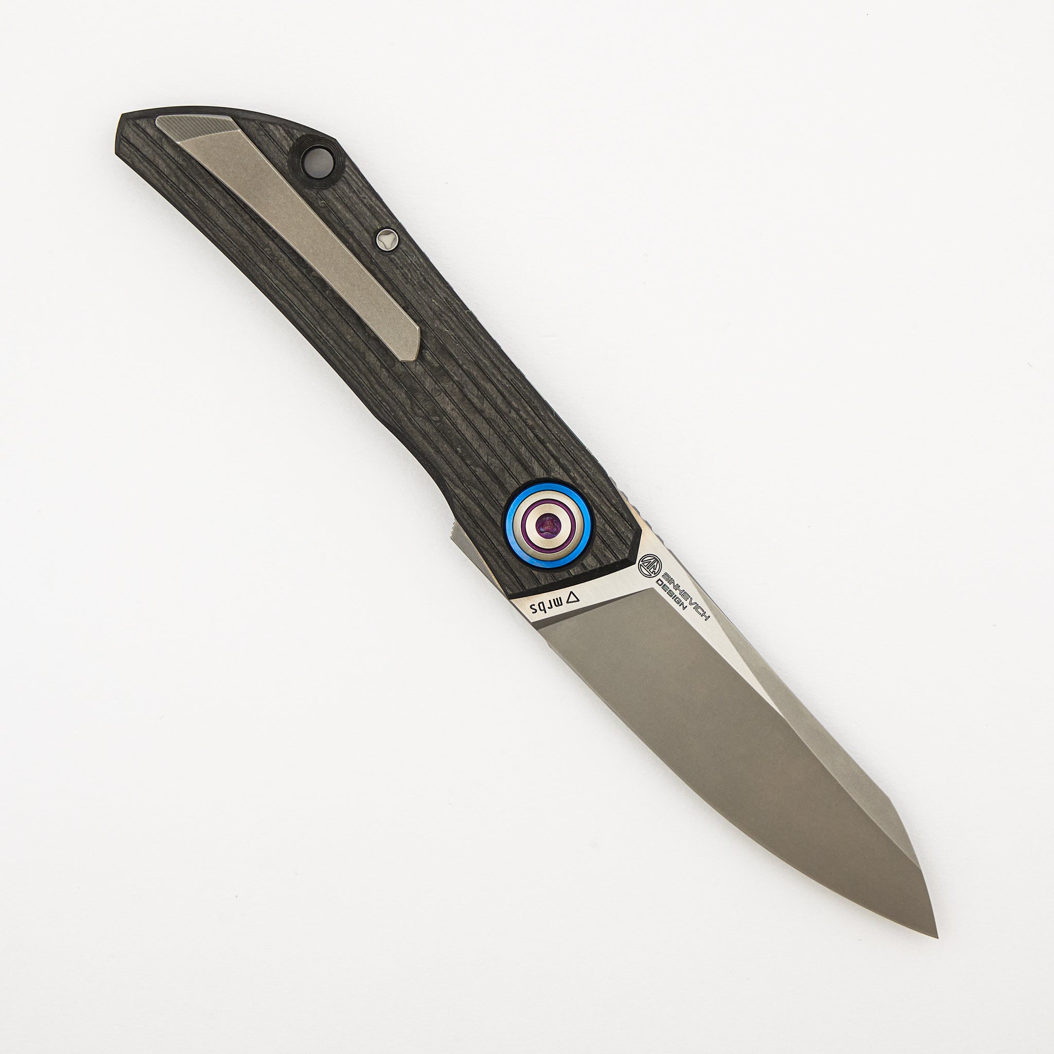 "Limited Edition" Skinny Strip - S90V Blade - CarboTi Handle - MRBS (Sinkevich Design)