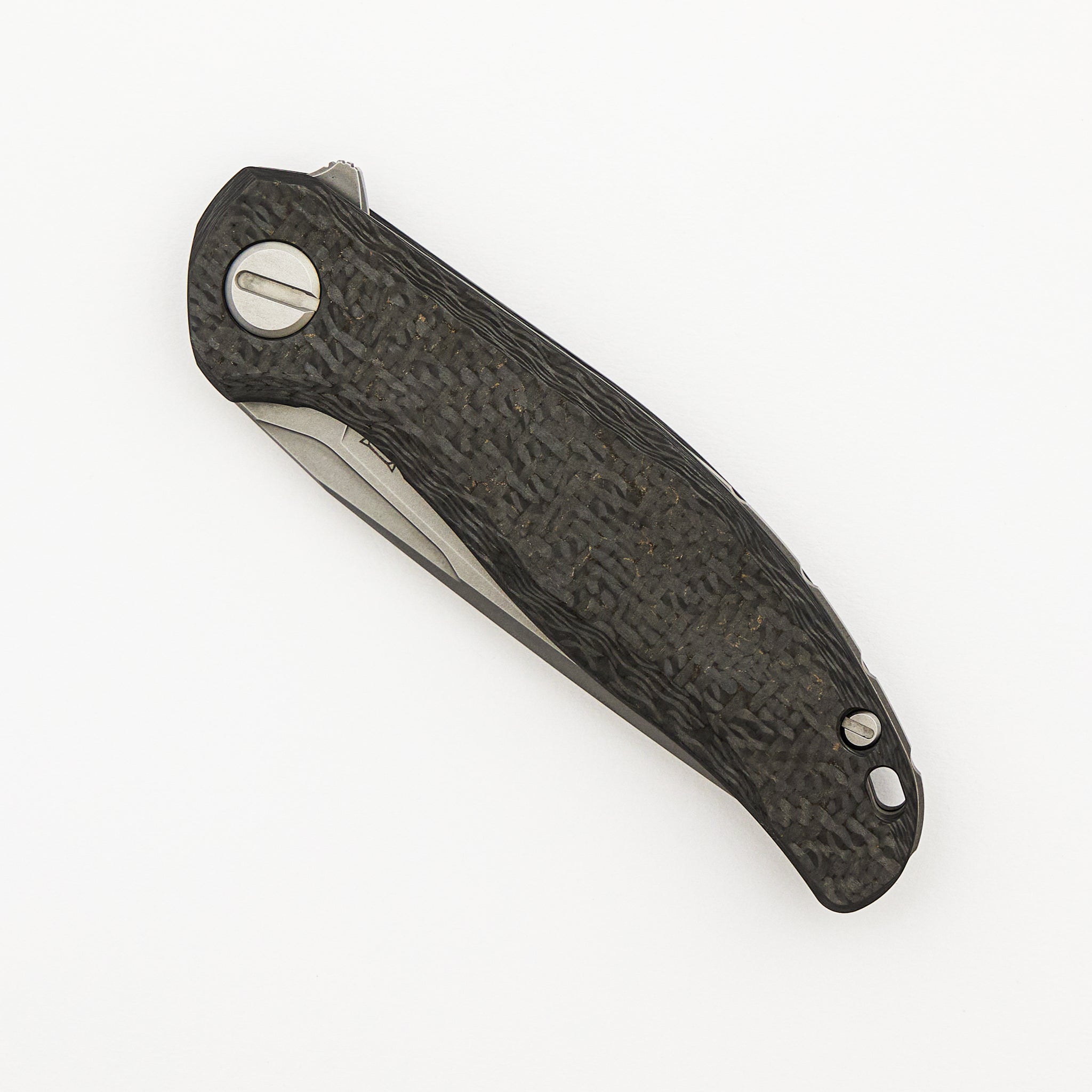 Stellar CF – Bronze Carbon Fiber Handle – M390 Blade – MRBS