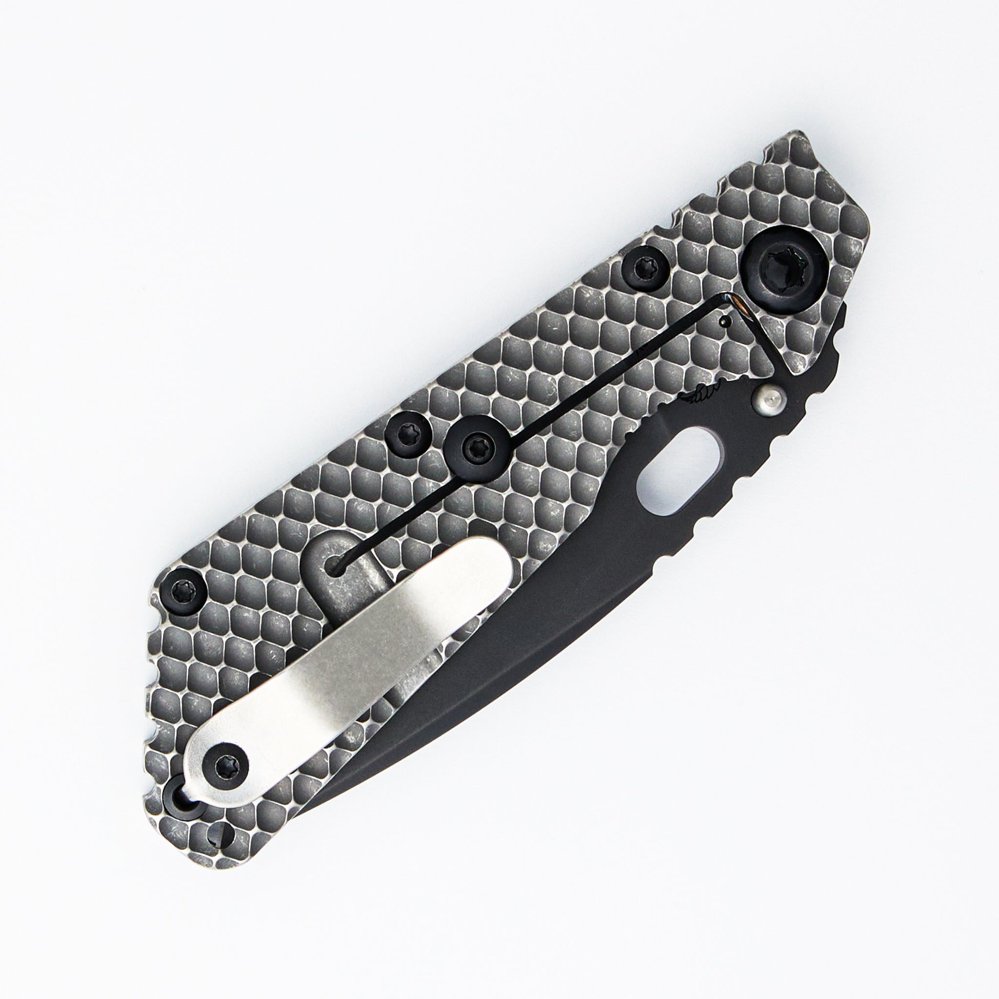 SMF DGG - Titanium Handle - Drop Point 20CV Blade