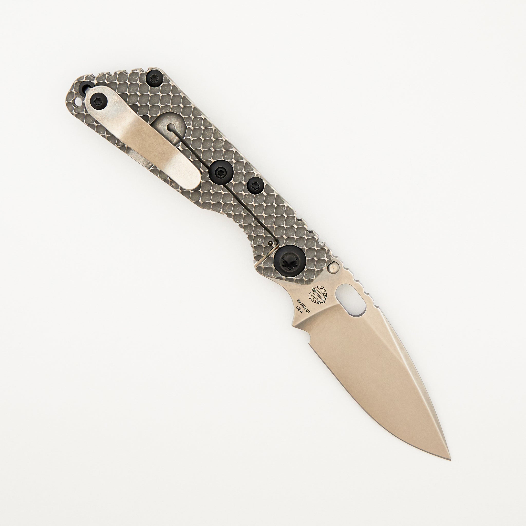 SNG DGG - Drop Point MagnaCut Blade - Titanium Handle