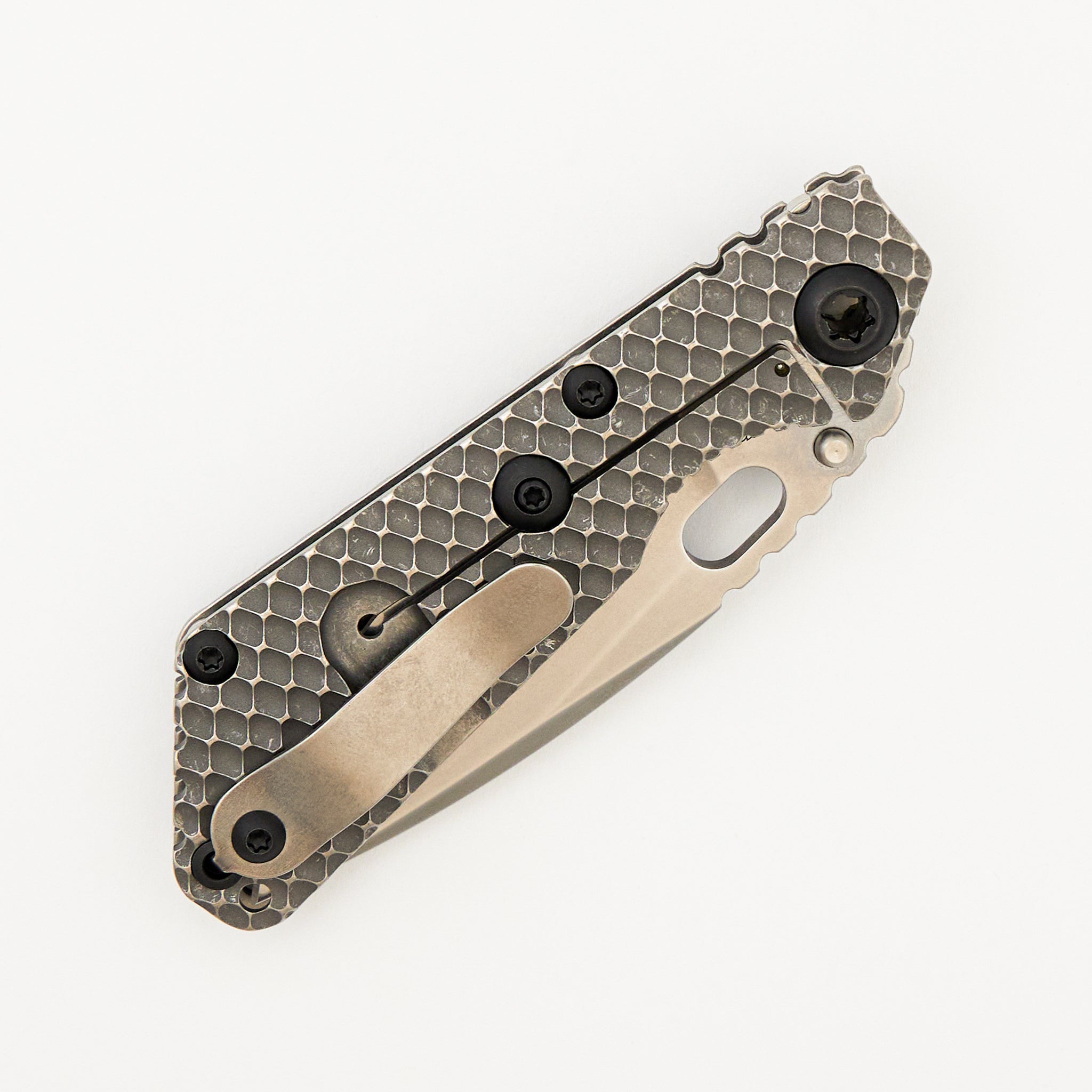 SNG DGG - Drop Point MagnaCut Blade - Titanium Handle