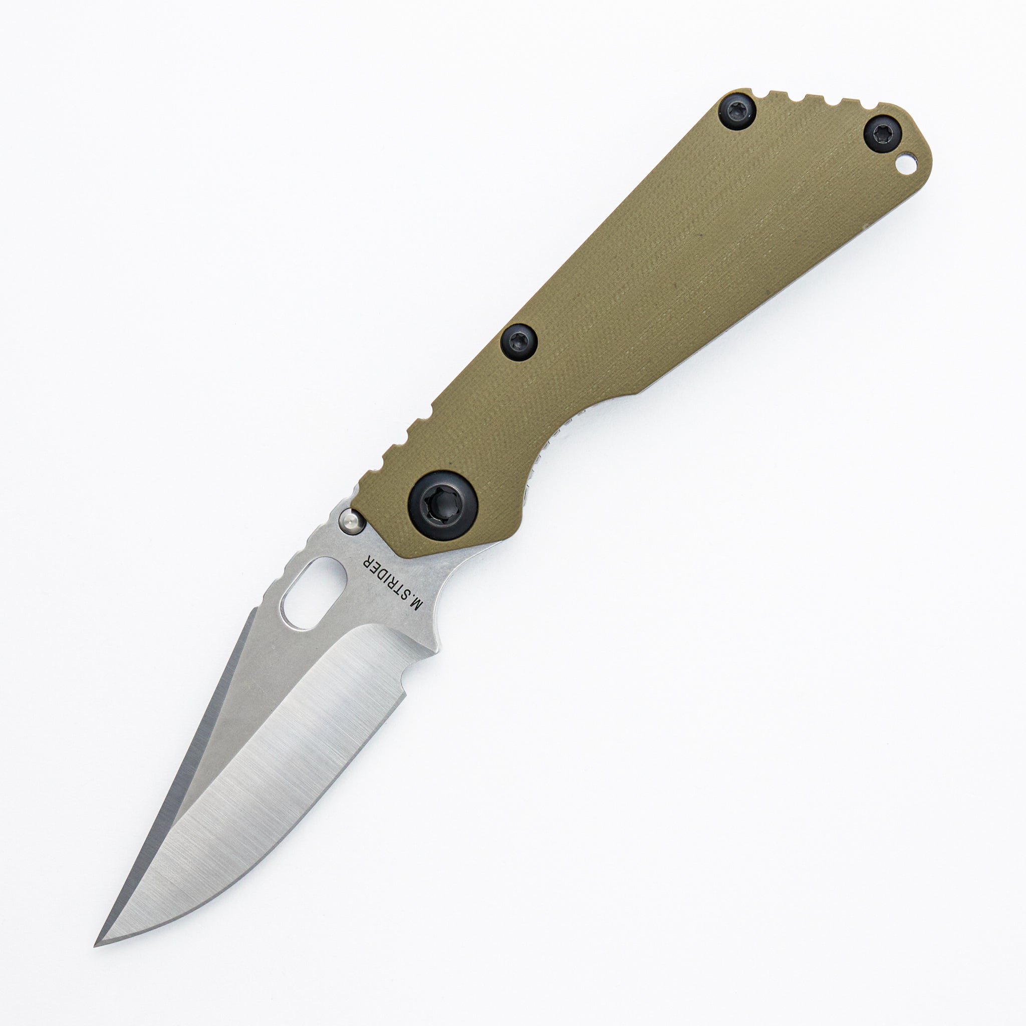 SNG CC - OD Green G10/Titanium Handle - Bowie MagnaCut Blade