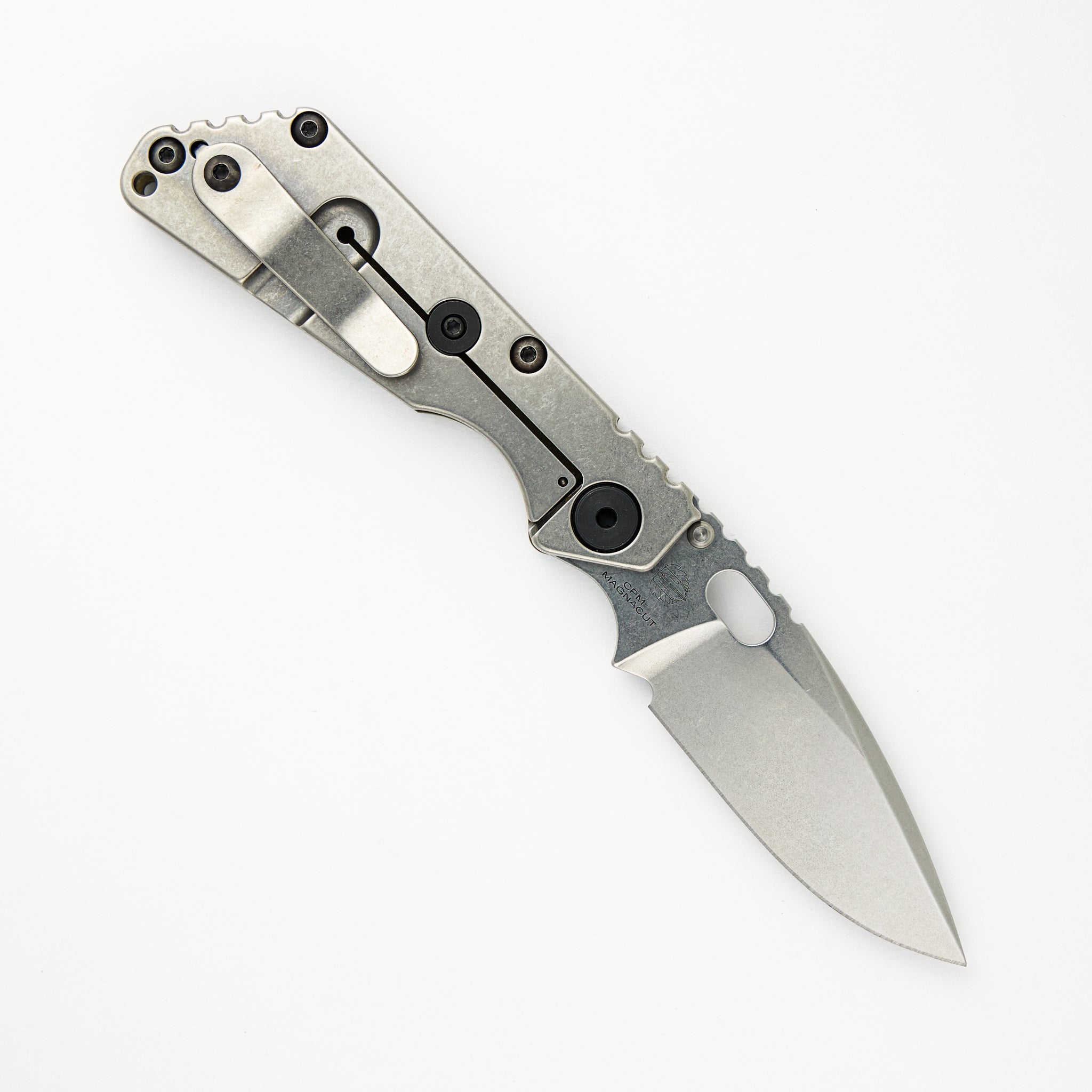 Strider Knives SNG - Titanium/OD Green G10 Handle - CPM MagnaCut Drop