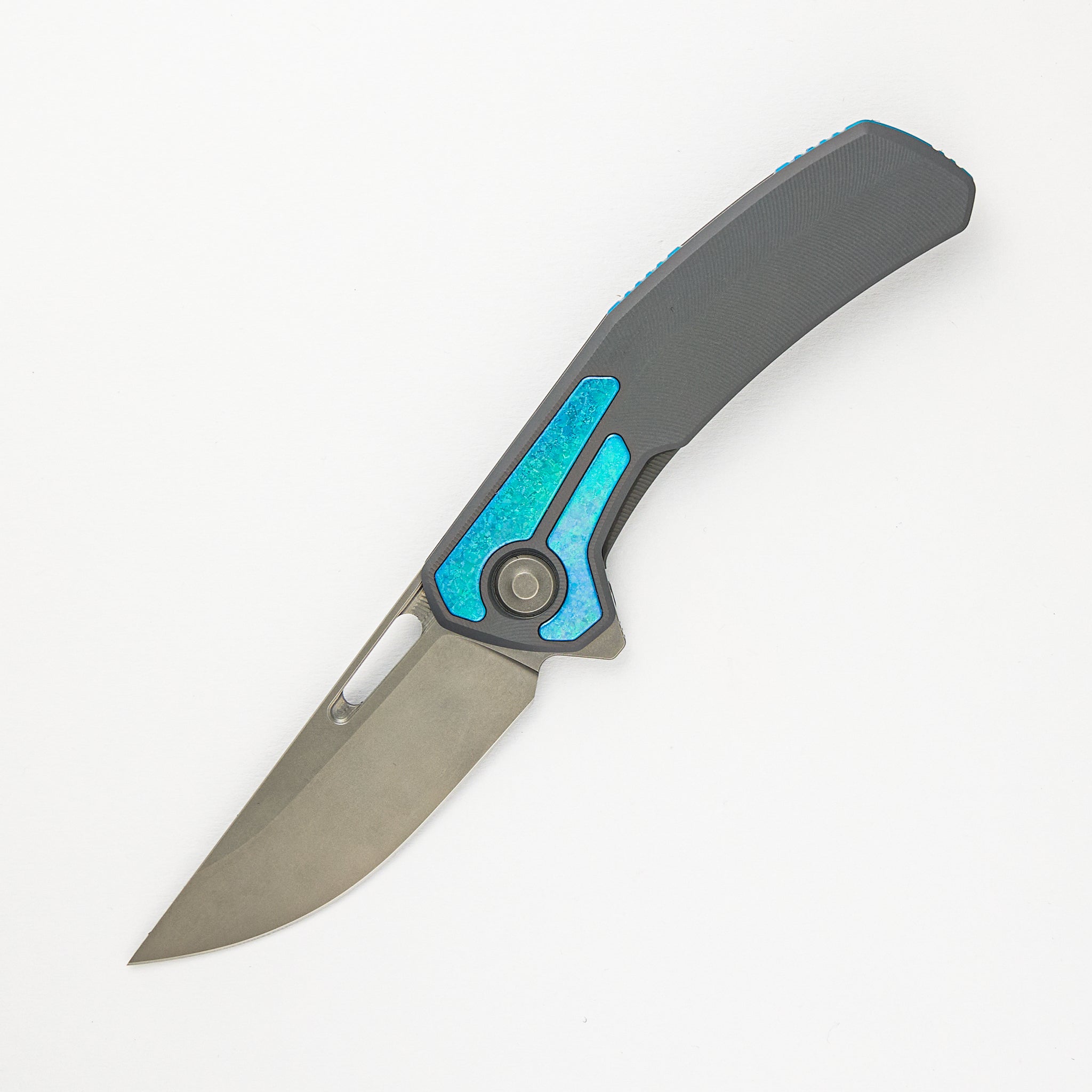 Tactile Knife Company Archer - Titanium/Crystalized Ti Textured Handle - MagnaCut Blade