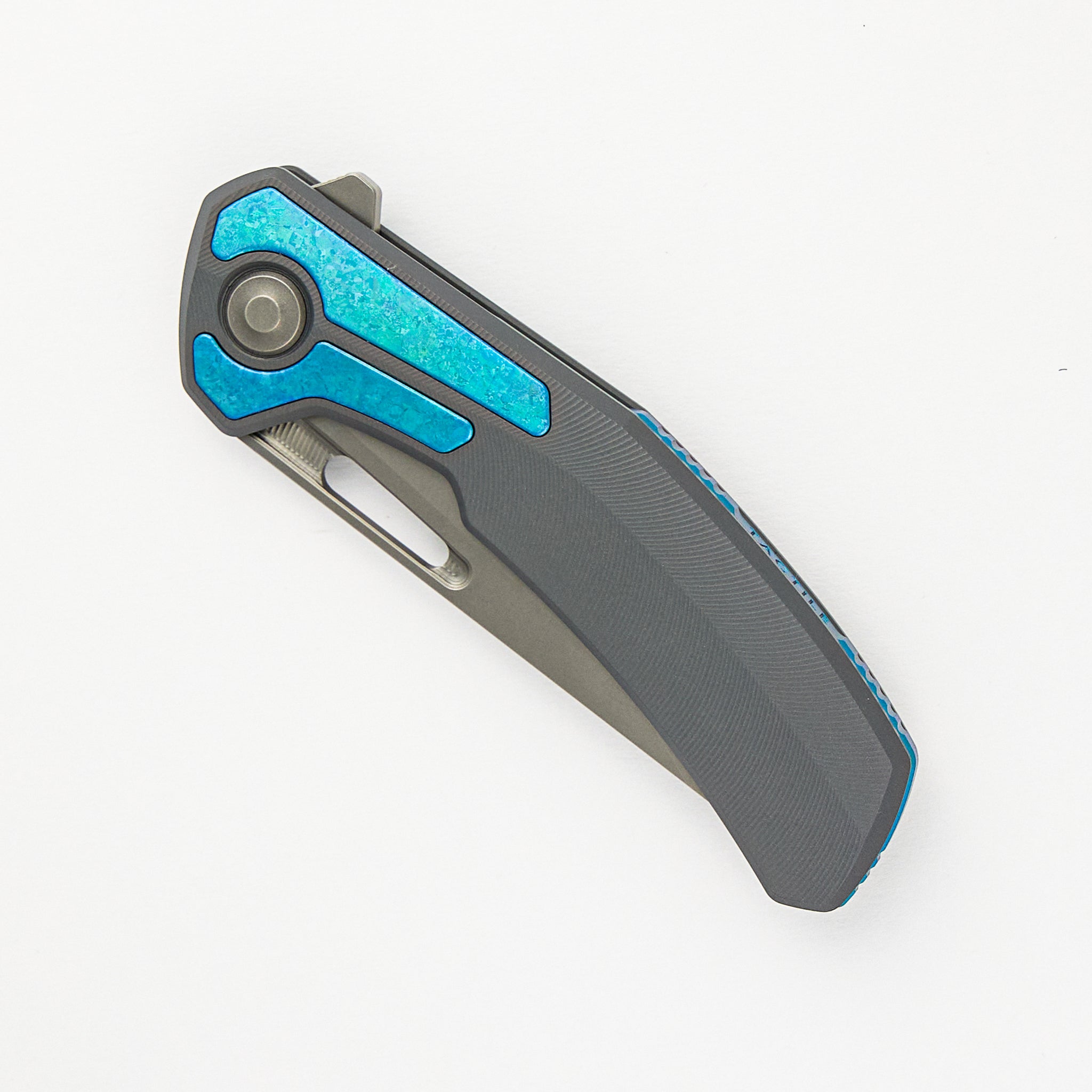 Tactile Knife Company Archer - Titanium/Crystalized Ti Textured Handle - MagnaCut Blade