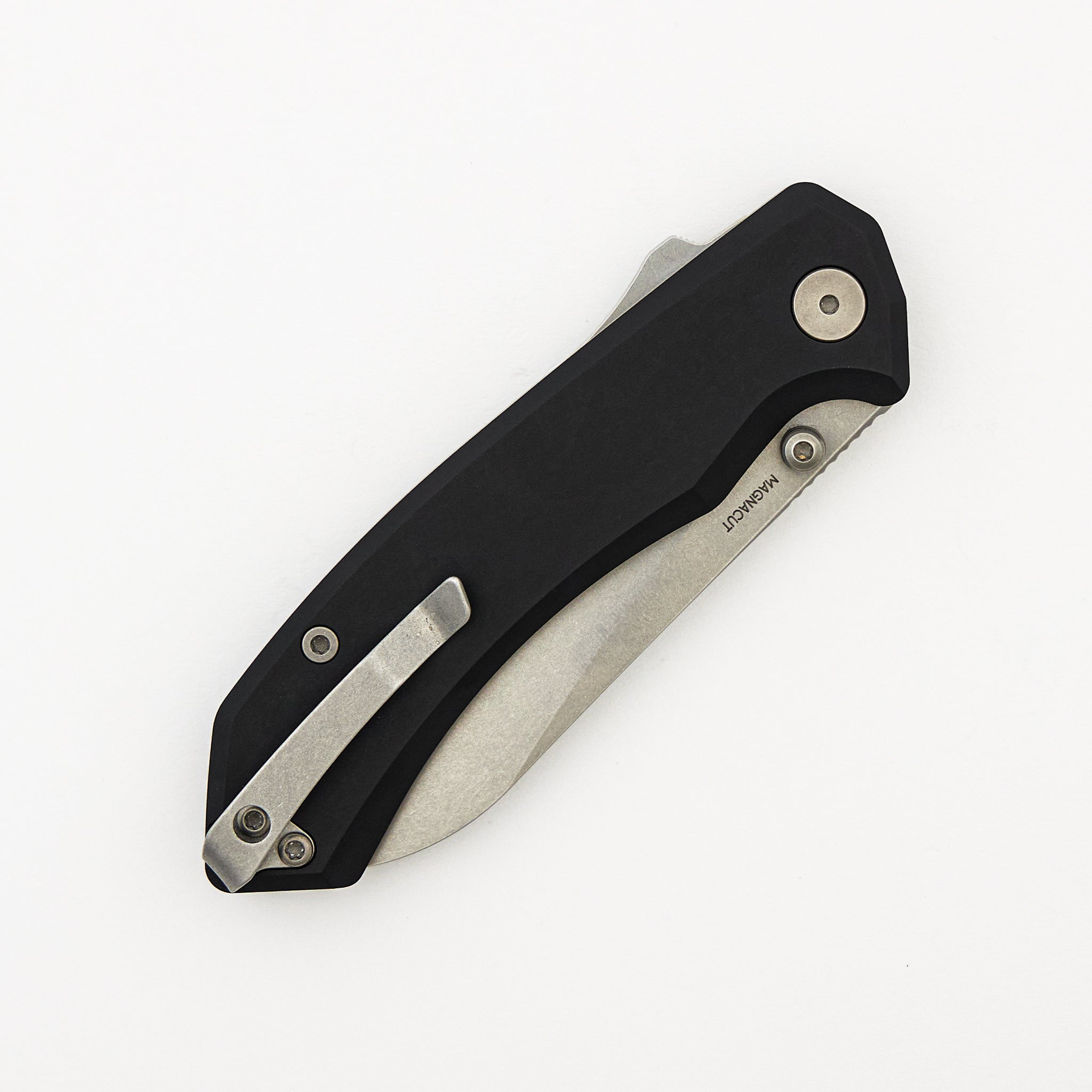 Chupacabra - MagnaCut - Tumbled - Black Aluminum