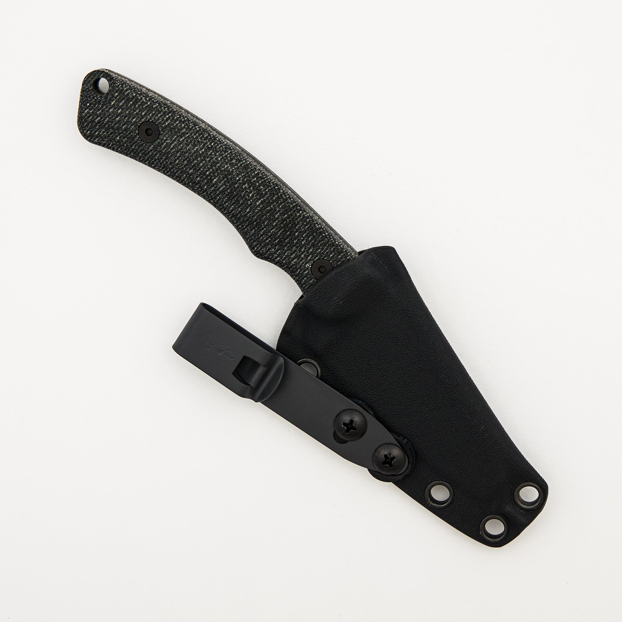 Redhawk - Black MagnaCut Blade - Black Micarta Handle