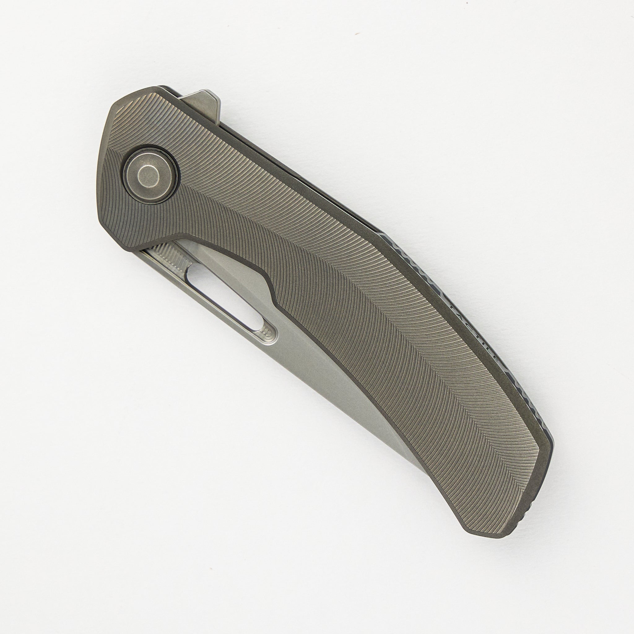 Tactile Knife Company Archer - Titanium Textured Handle - MagnaCut Blade