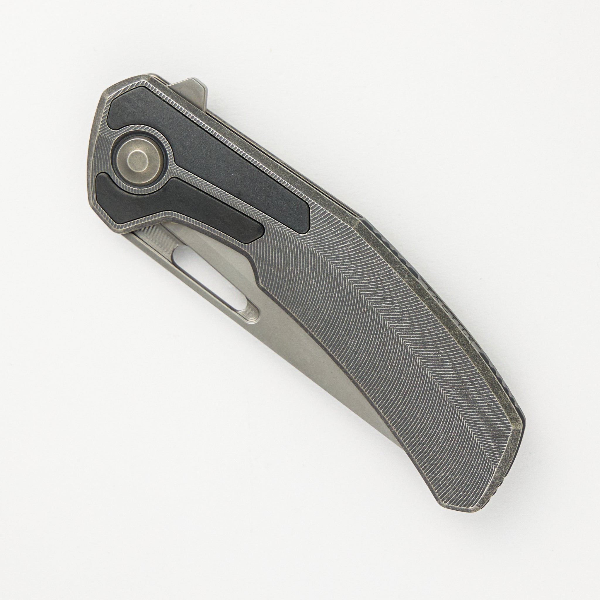 Tactile Knife Company Archer - Titanium/Zirconium Textured Handle - MagnaCut Blade