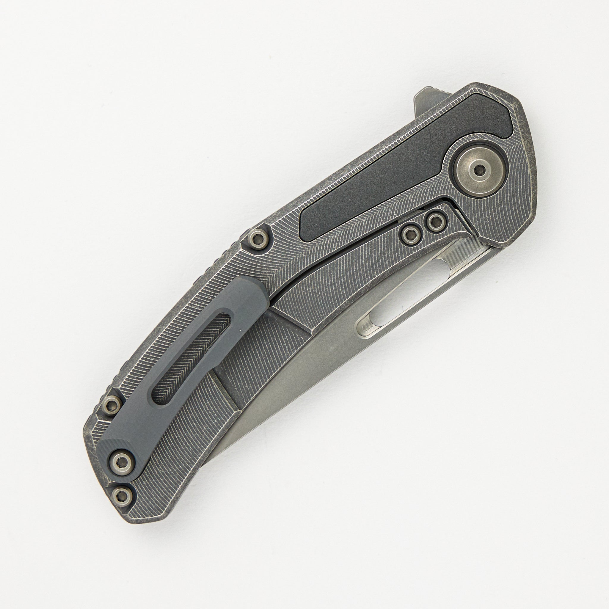 Tactile Knife Company Archer - Titanium/Zirconium Textured Handle - MagnaCut Blade