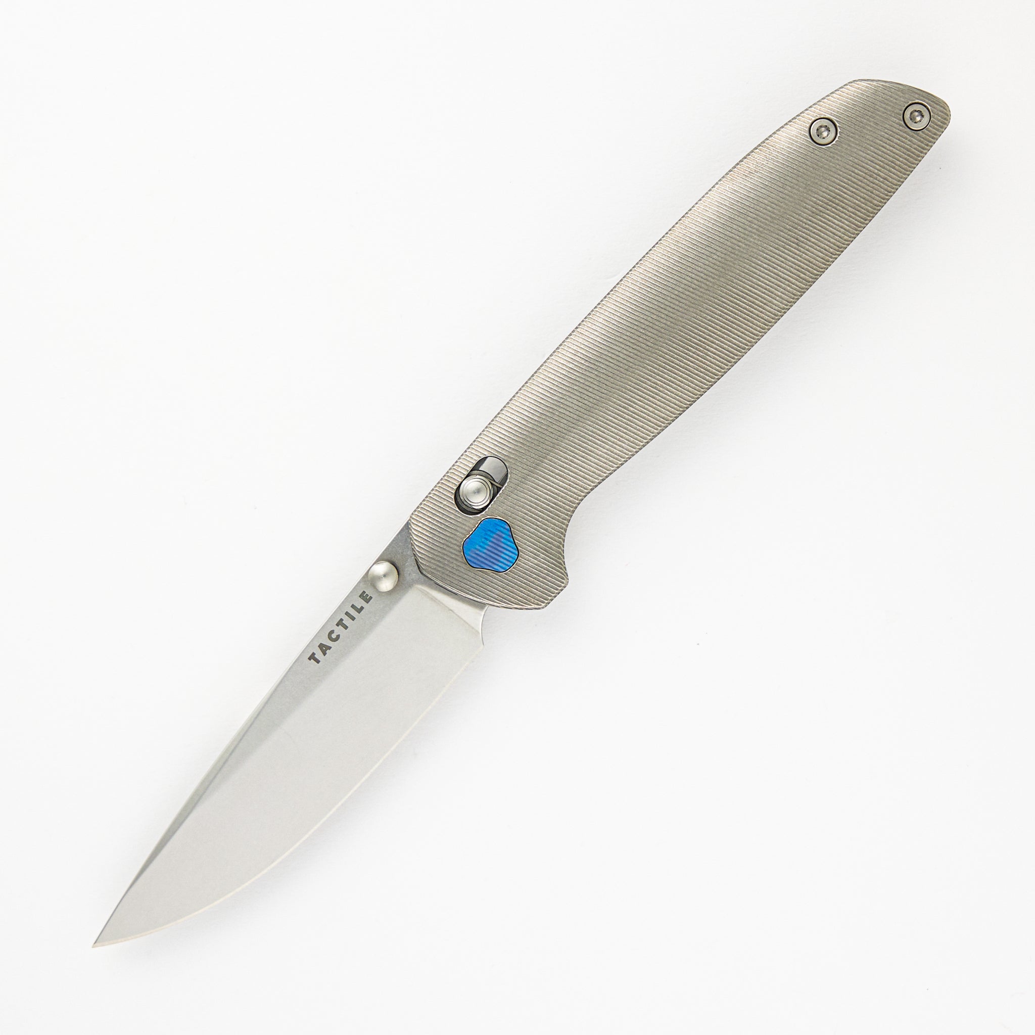 Tactile Knife Company – Maverick – Stonewash MagnaCut Blade – Stonewash Titanium Handle