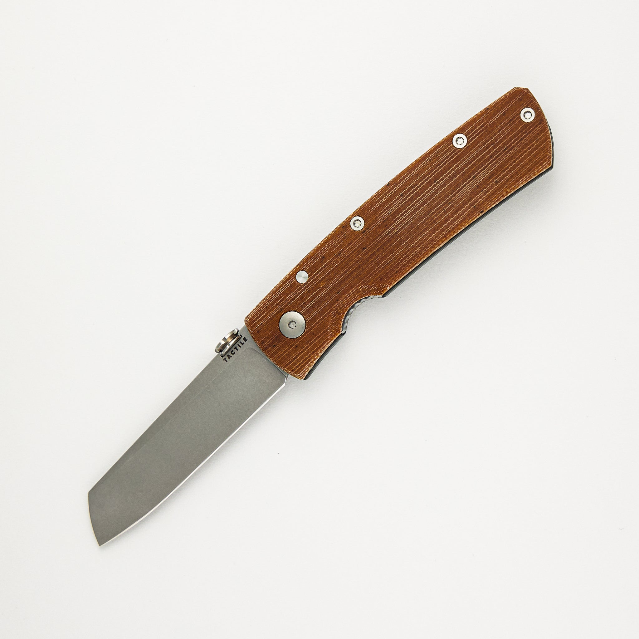 Tactile Knife Company - Mariner II - MagnaCut Blade - Titanium/Micarta Handle