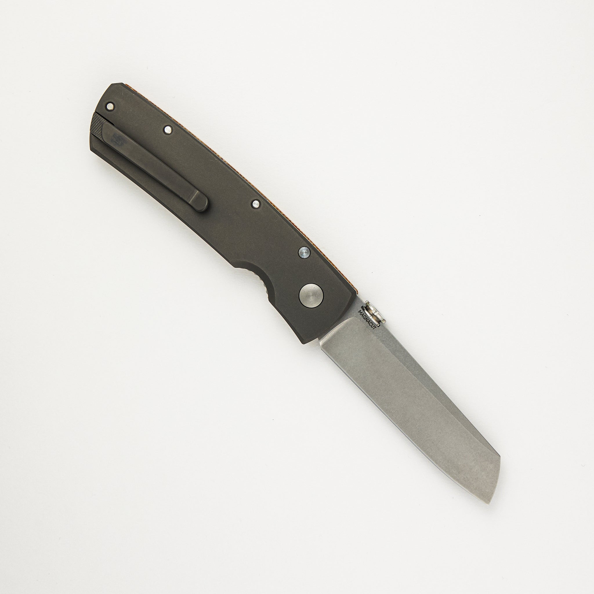 Tactile Knife Company - Mariner II - MagnaCut Blade - Titanium/Micarta Handle