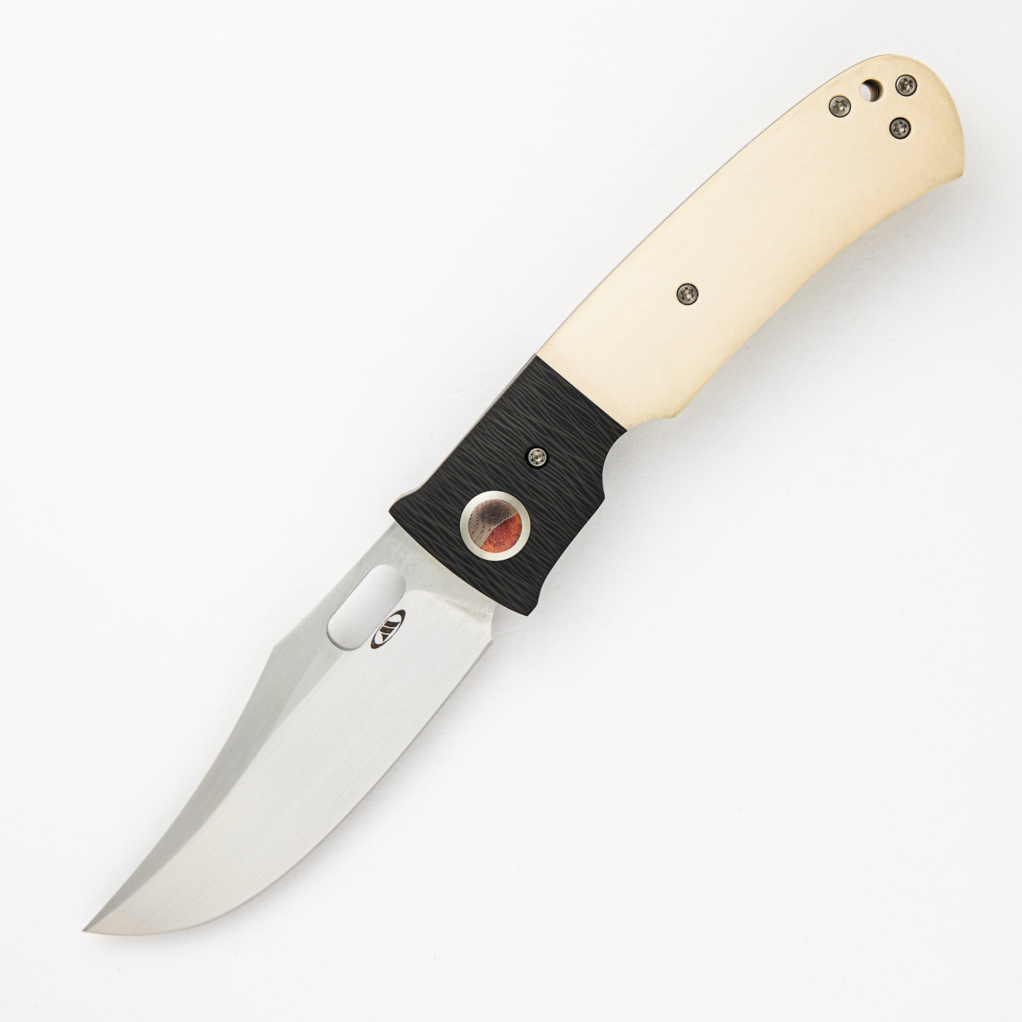 Kevin Foster Collaboration Bolstered TNT Large Linerlock Bowie