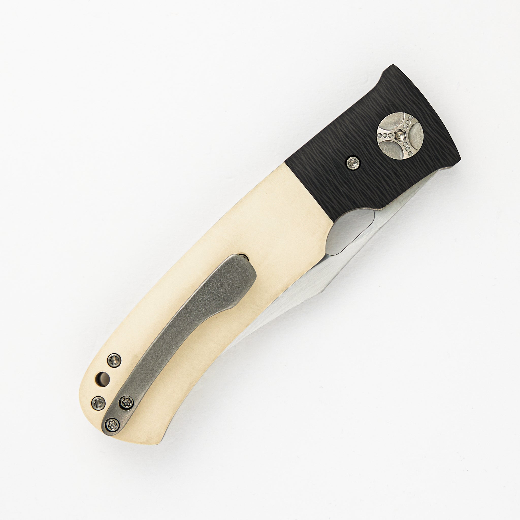 Tom Mayo / Kevin Foster Collaboration Bolstered TNT Large Linerlock Bowie