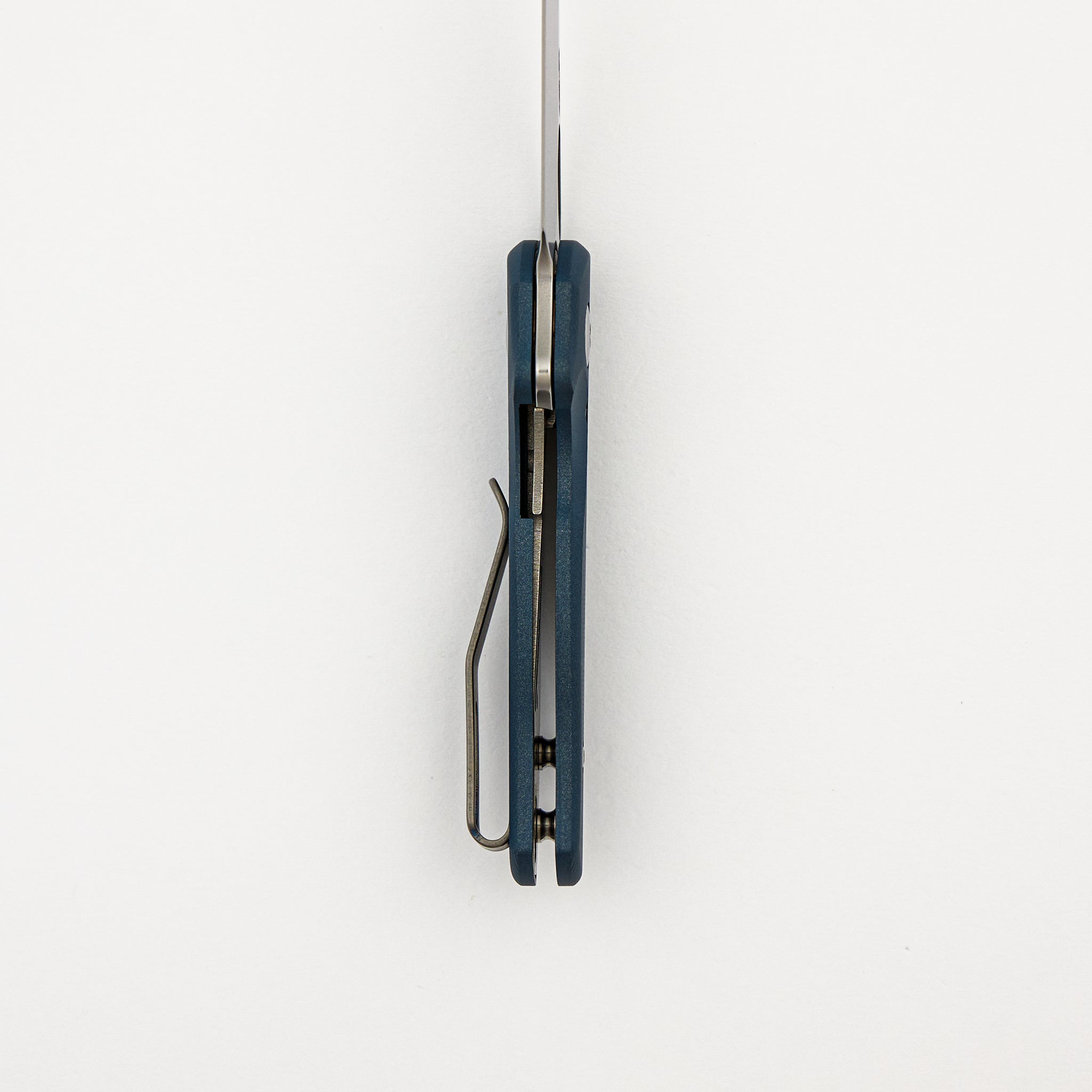 Holier Nerd Linerlock - Blue Cerakote Titanium 3D Handle - MagnaCut Blade