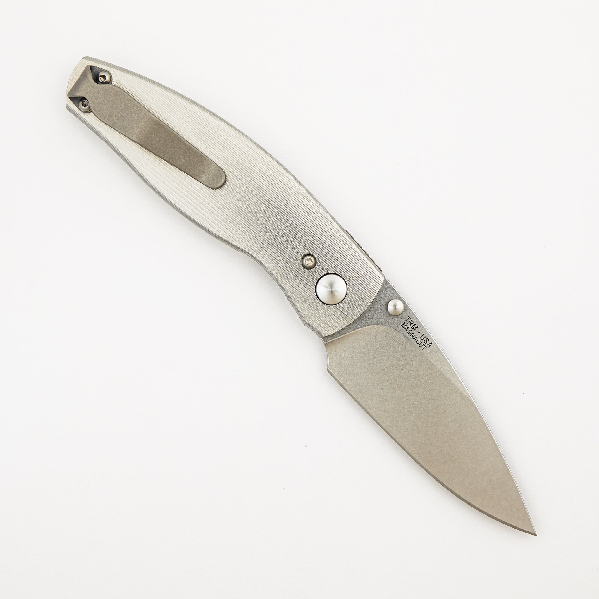 Neutron 2 Linerlock - Pinstripe Titanium 3D Handle - MagnaCut Blade