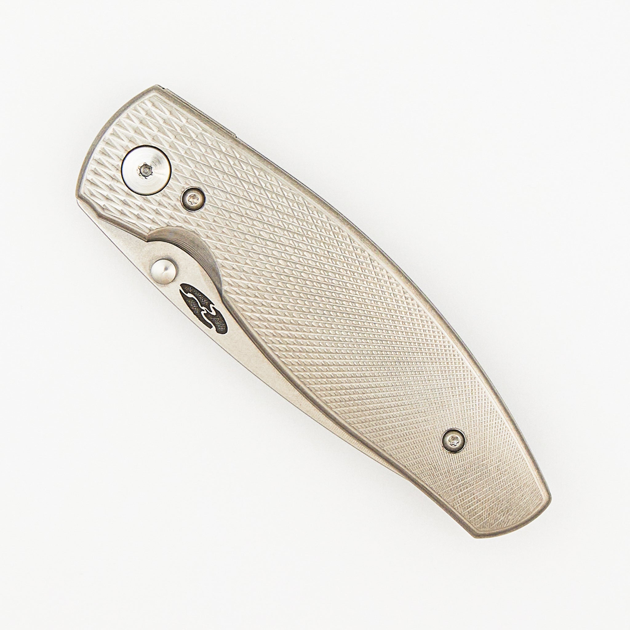 Neutron 2 - Titanium 3D Lizard Skin Handle - MagnaCut Blade
