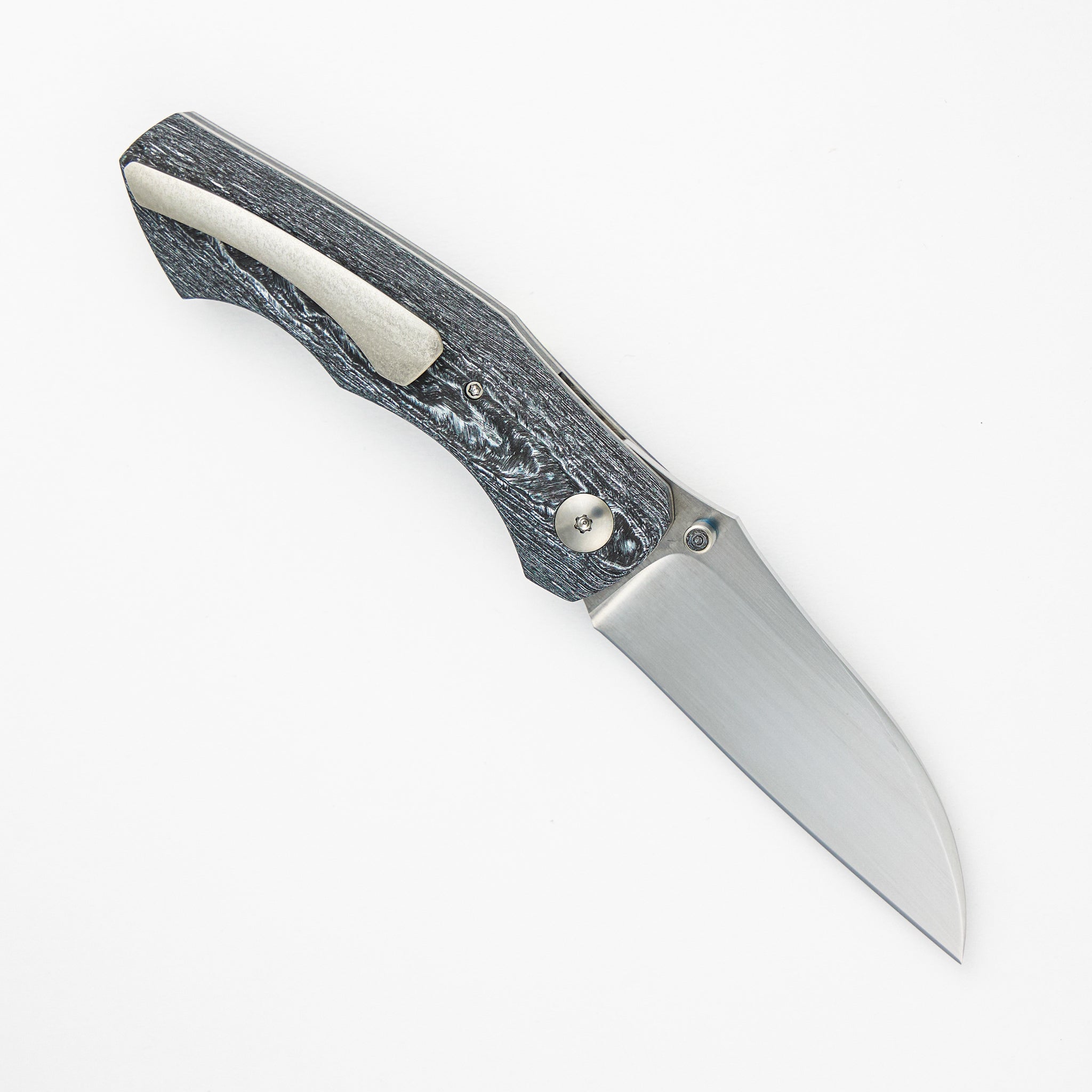 Tuch Knives White CarboTi Coho Jack- Completed