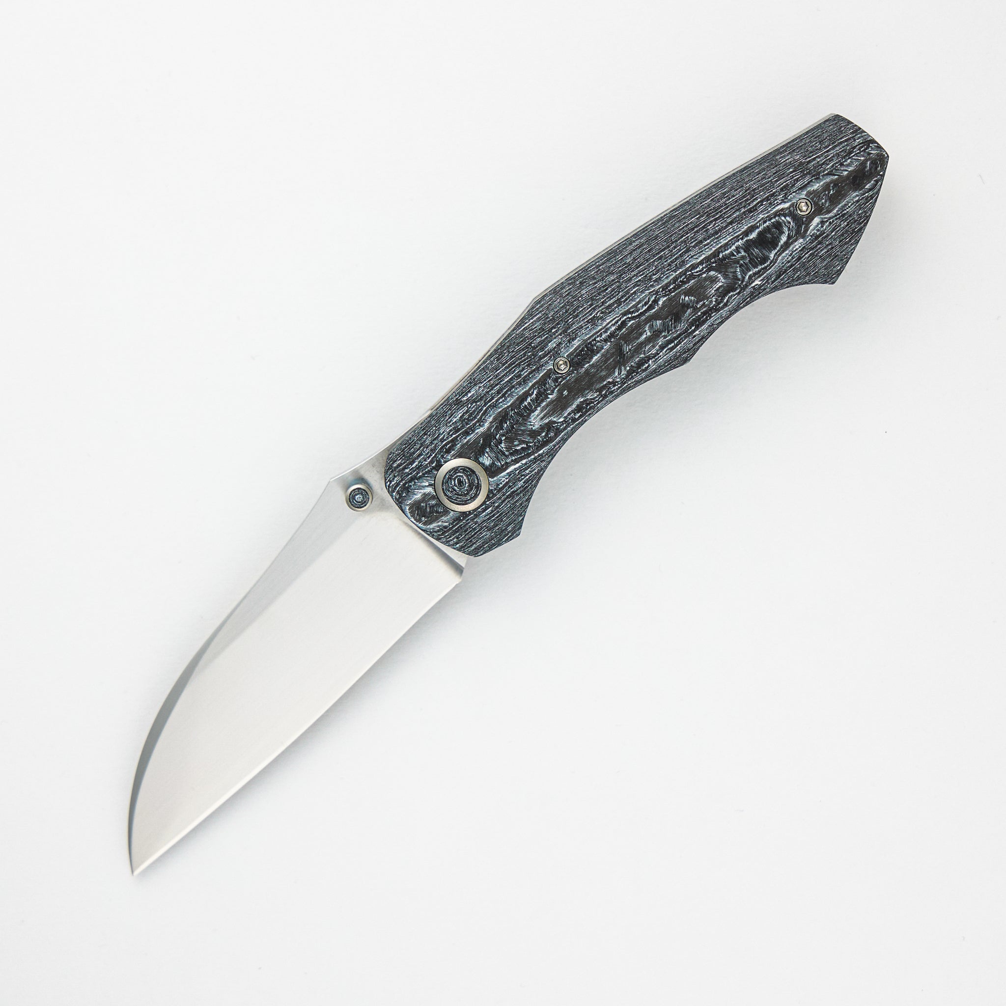 Tuch Knives White CarboTi Coho Jack- Completed