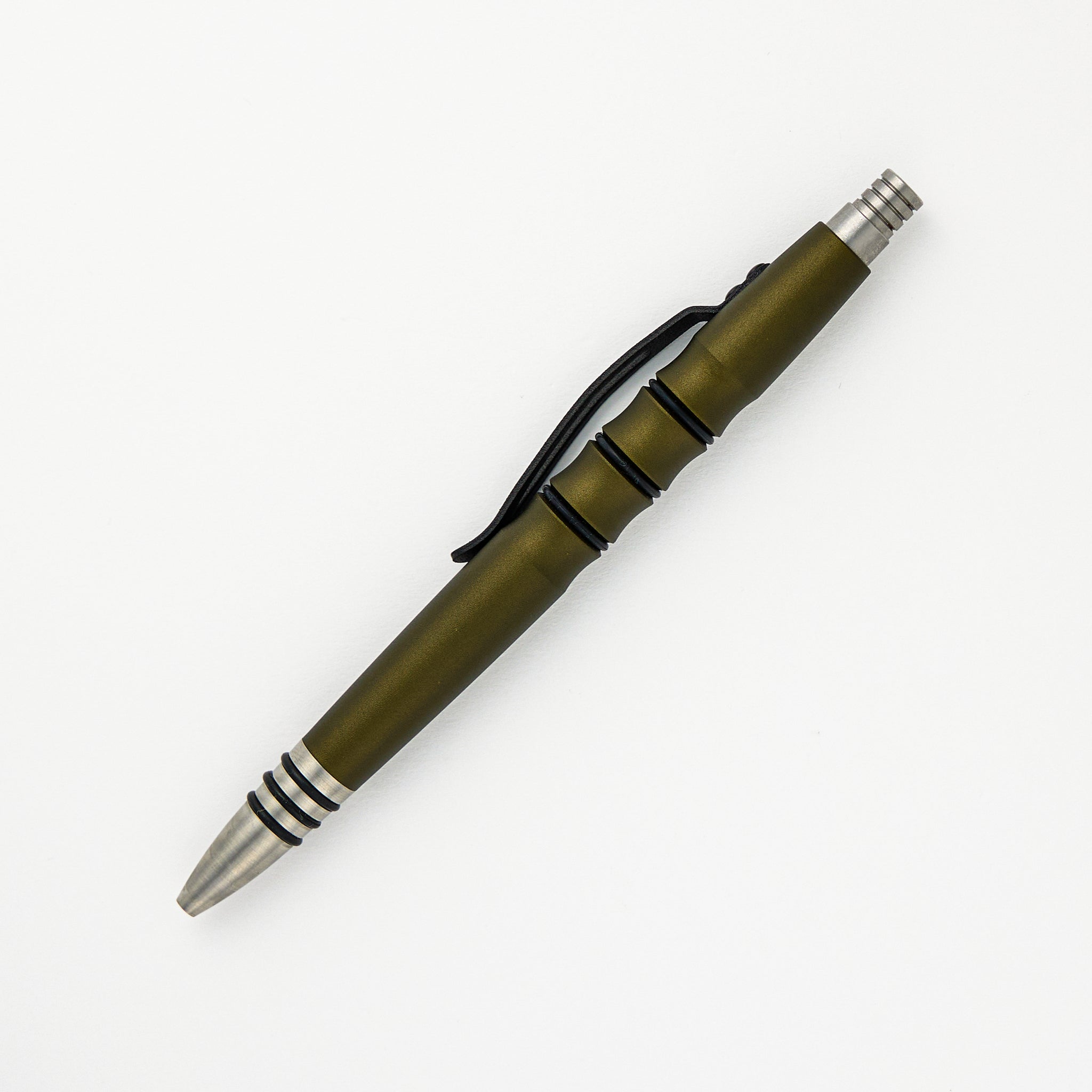 Tuff Writer Precision Press Pen - Aluminum - OD Green