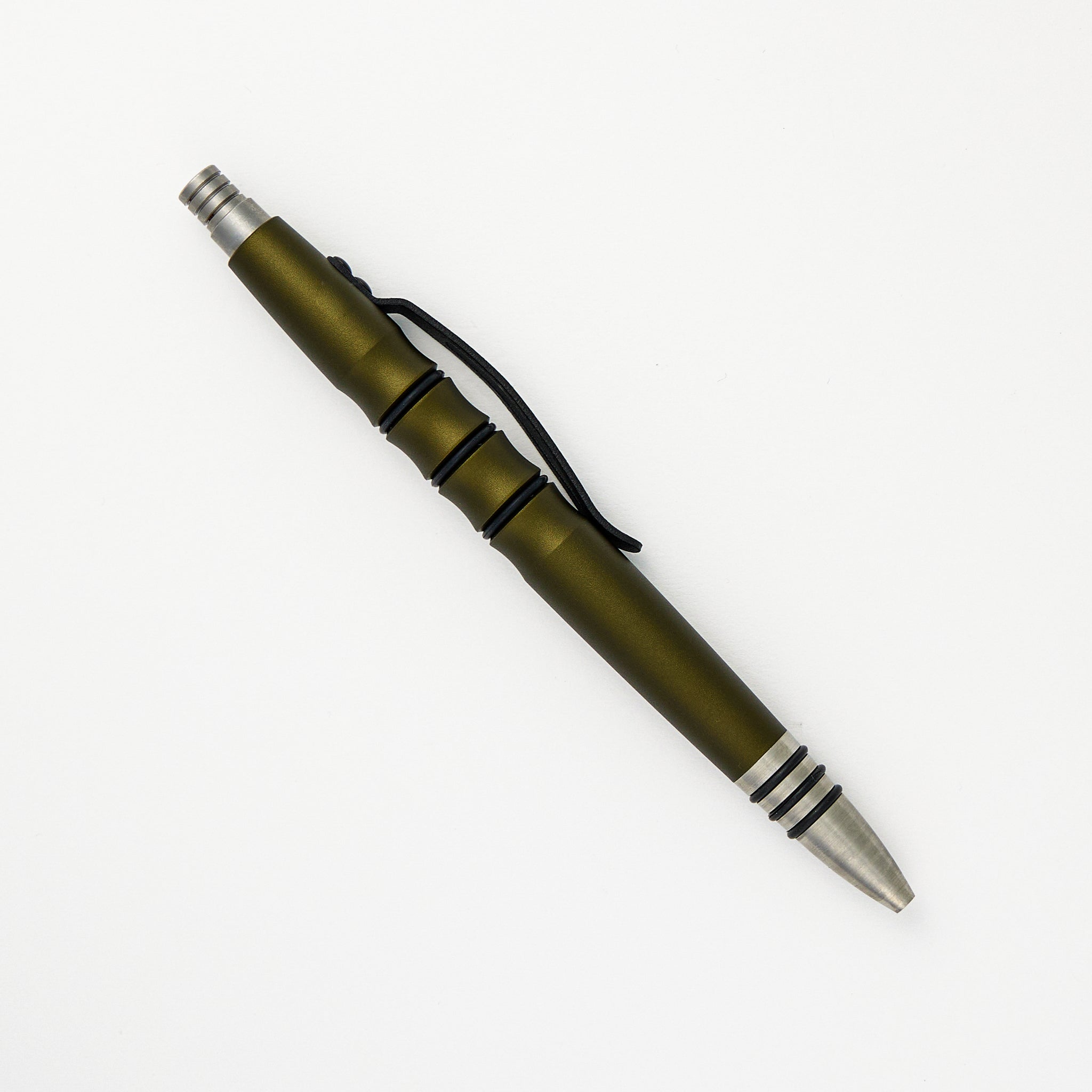 Tuff Writer Precision Press Pen - Aluminum - OD Green