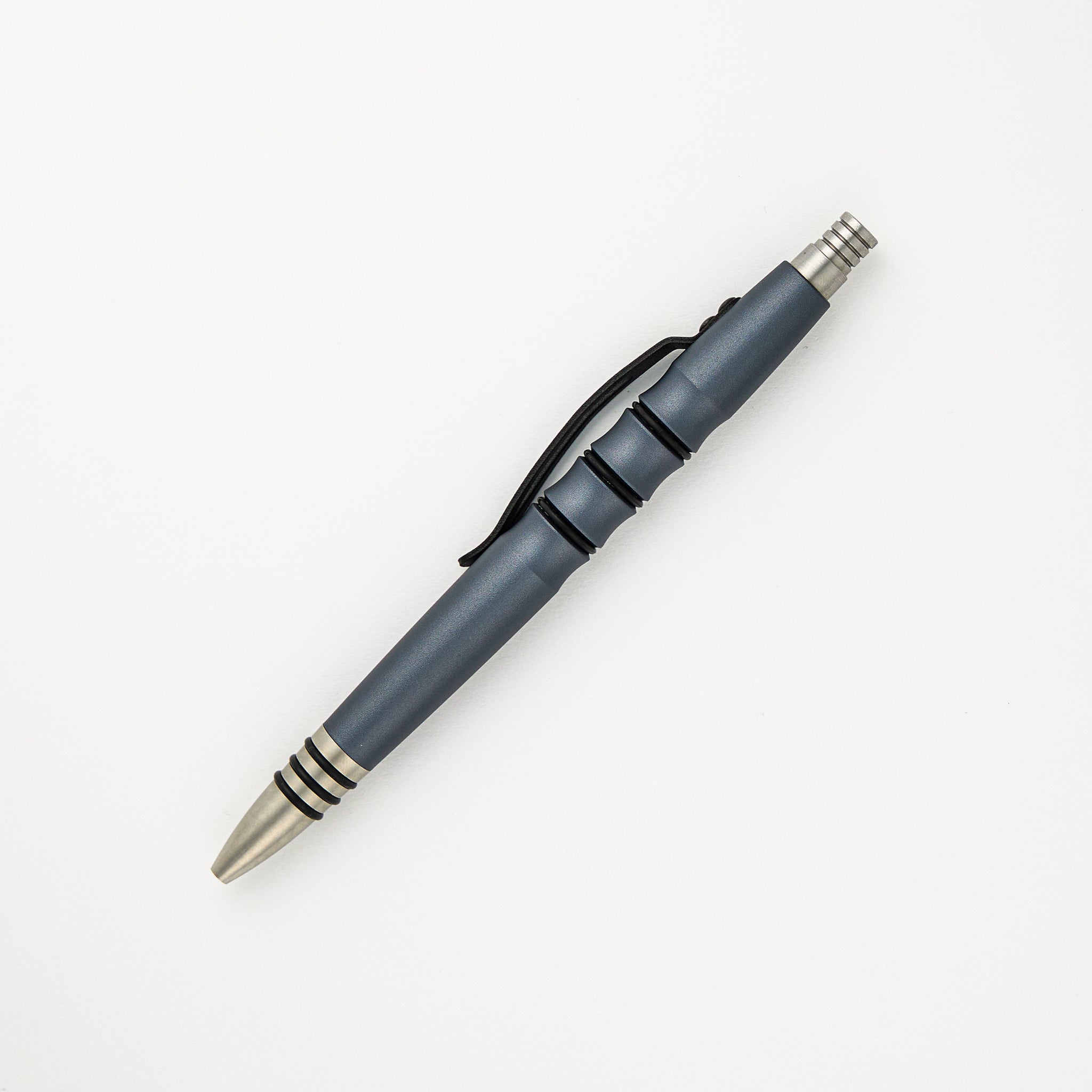 Tuff Writer Precision Press Pen - Aluminum - Slate Gray