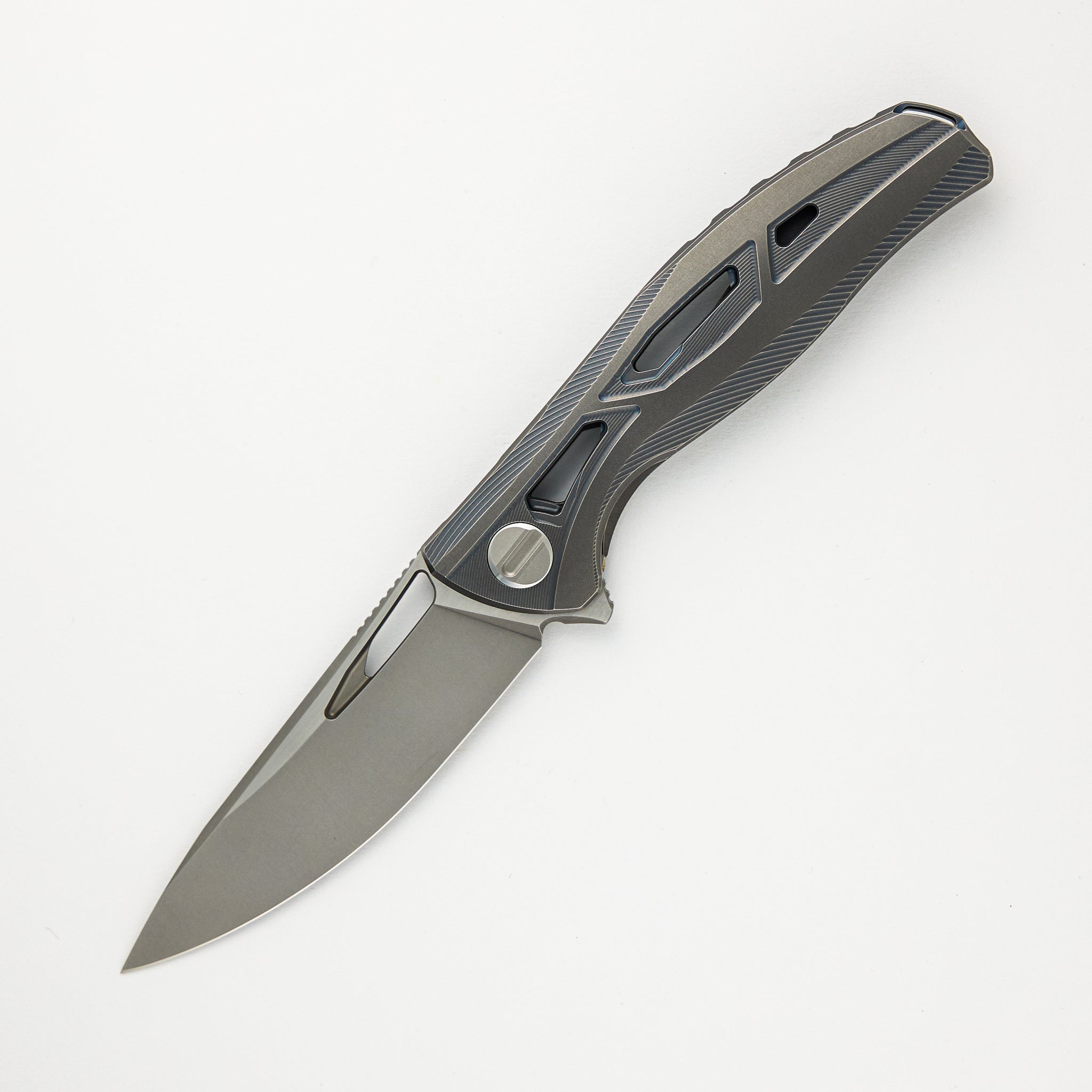 Shirogorov CDX - Titanium Handle - S90V Blade - SRRBS