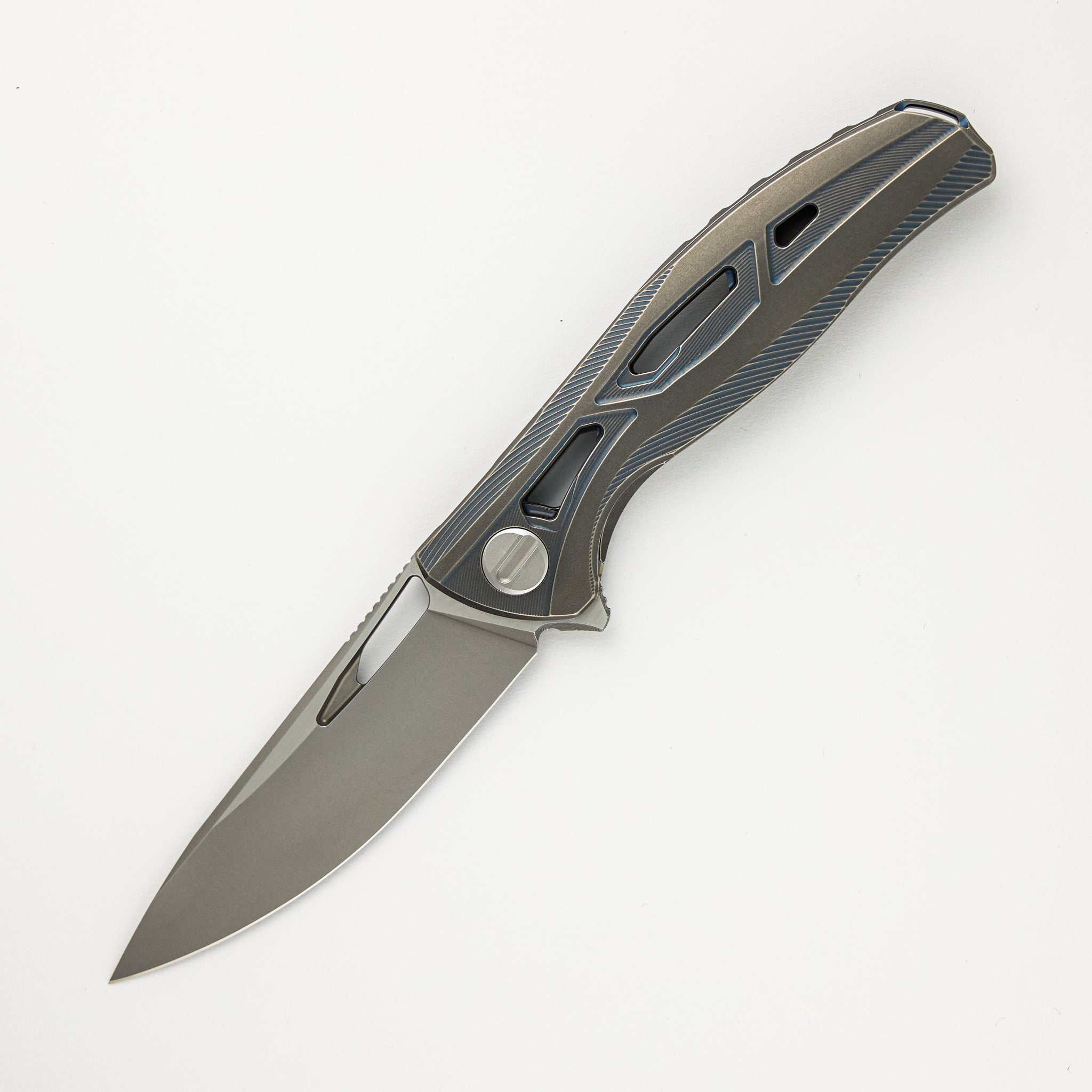 Shirogorov CDX - Titanium Handle - S90V Blade - SRRBS