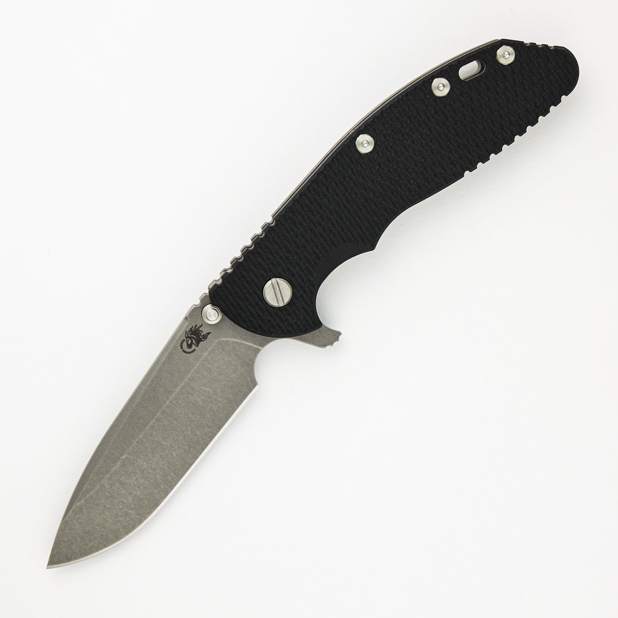 Hinderer Knives XM-24 4.0″ – Spearpoint S45VN – Tri-Way – Working Finish – Black G10