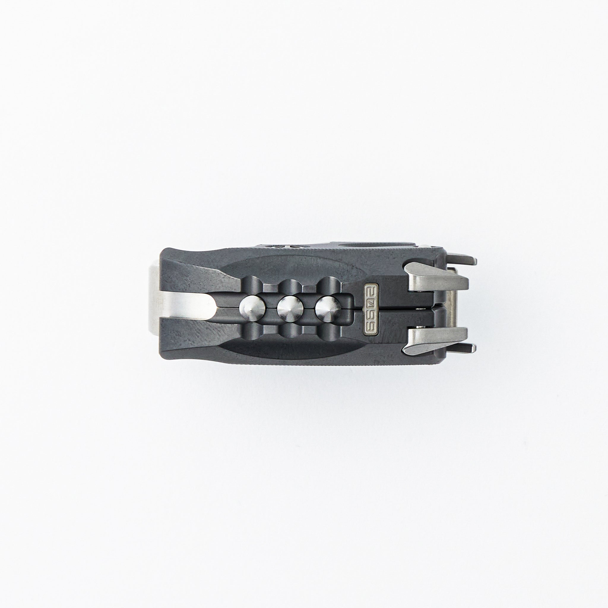 The HateDust Project Armored Boar Bottle Opener - EDC House Series - Titanium/Zirconium