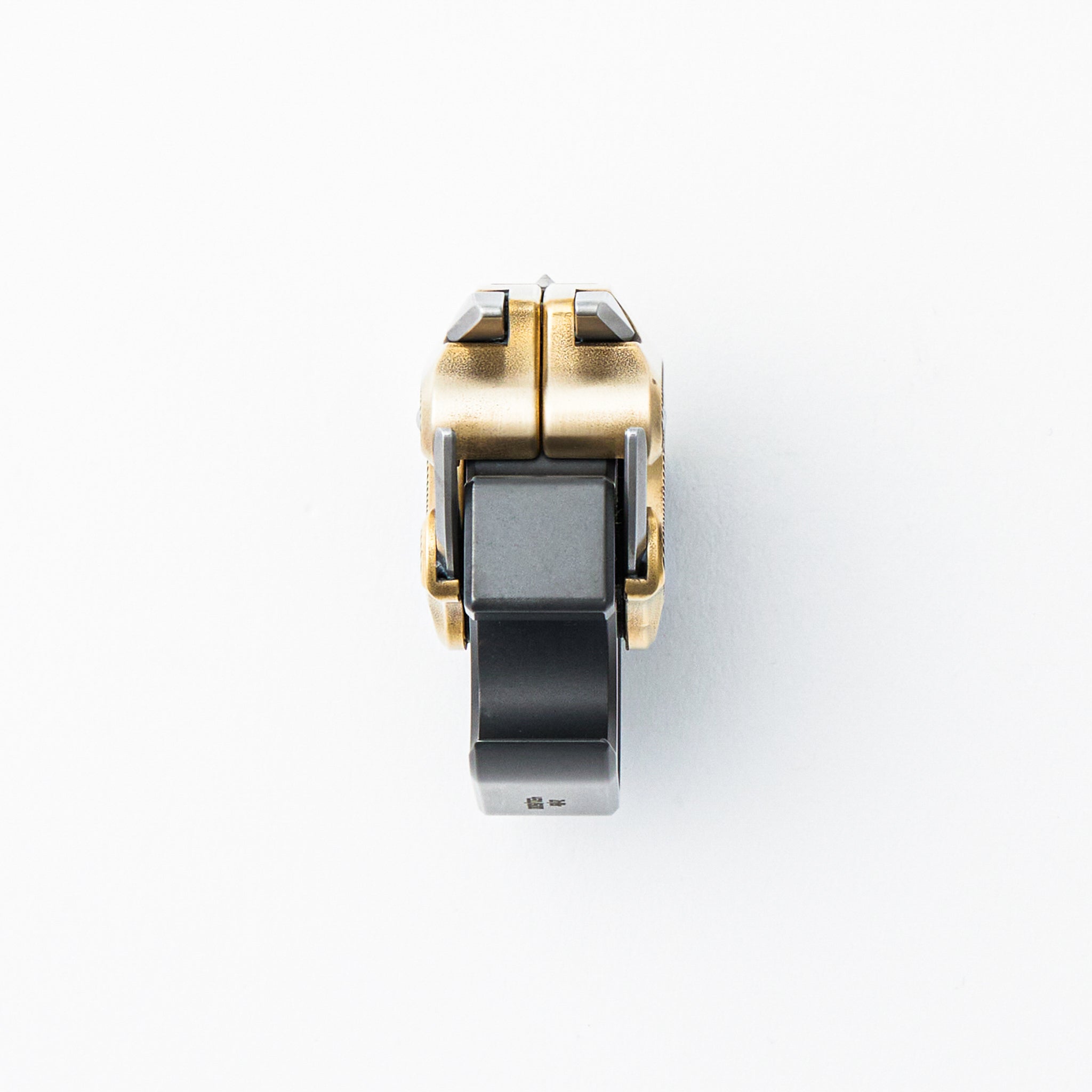 The HateDust Project Armored Boar Bottle Opener - EDC House Series - Zirconium/Brass