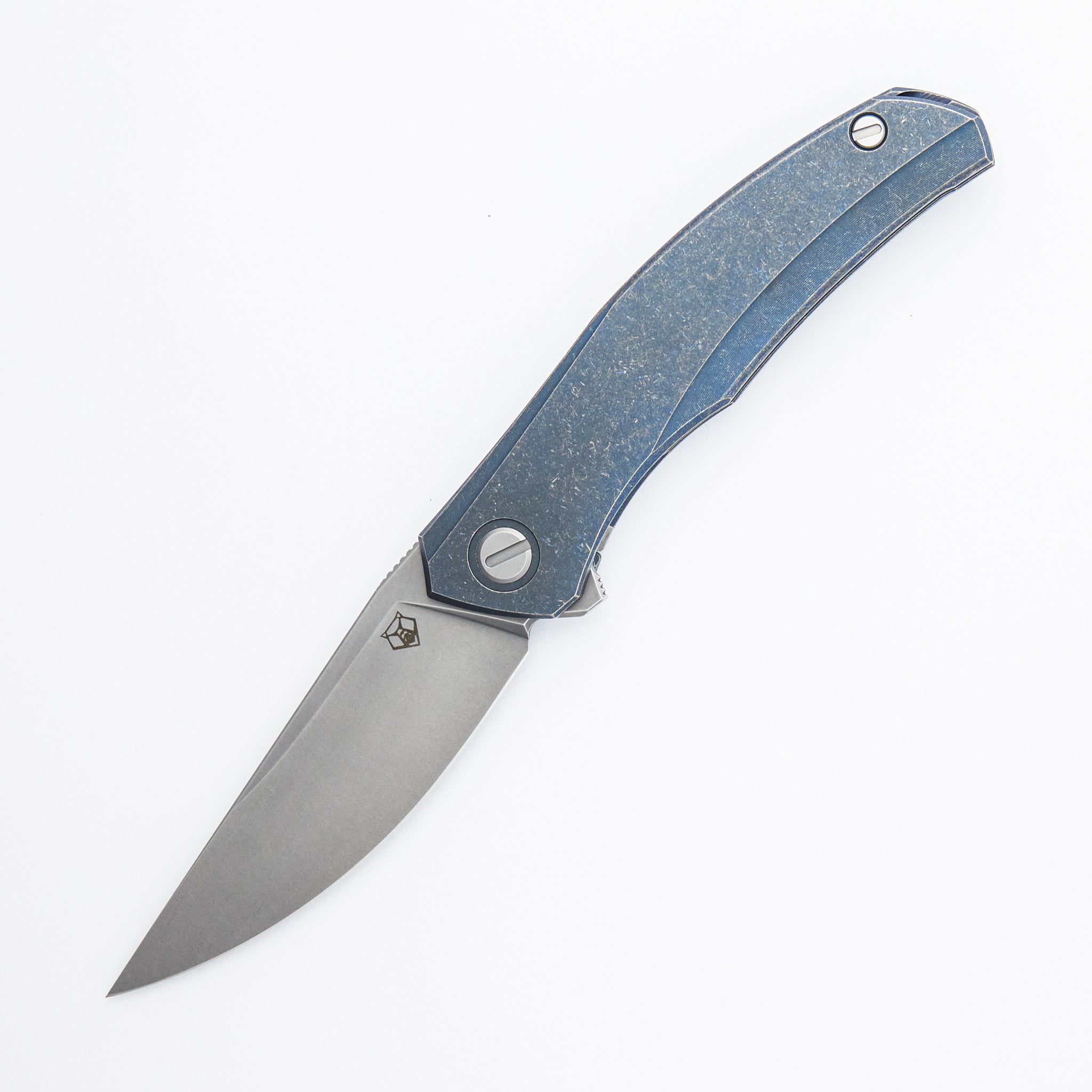 Ursus Q95 Ti - Blue Titanium Handle - Elmax Blade - MRBS
