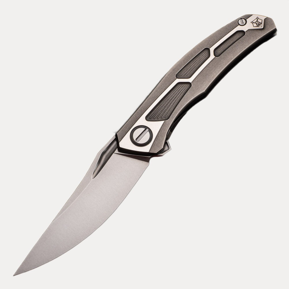 SHIROGOROV QUANTUM GEN 2 - M390 BLADE - TITANIUM HANDLE - MRBS