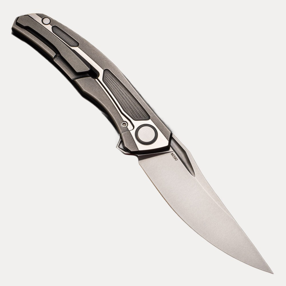 SHIROGOROV QUANTUM GEN 2 - M390 BLADE - TITANIUM HANDLE - MRBS