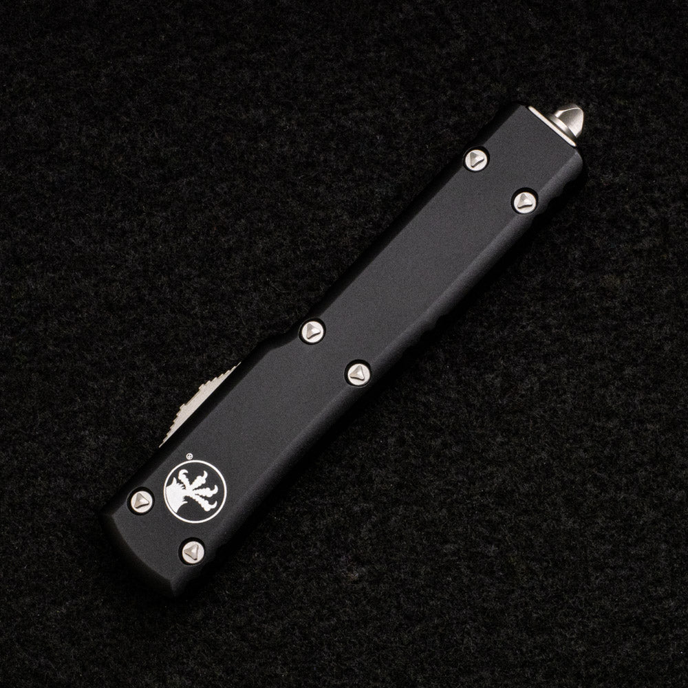 MICROTECH UTX-70 D-E STONEWASHED STANDARD - M390 BLADE - CALI OTF CA147-10