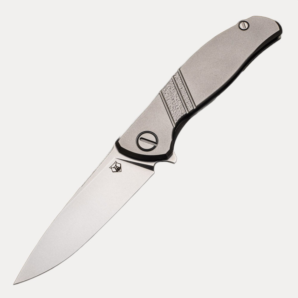 SHIROGOROV KNIVES - WR BLADEWORKS "HYDRONIAN" F95 FLIPPER - M390 BLADE - TITANIUM HANDLE - MRBS