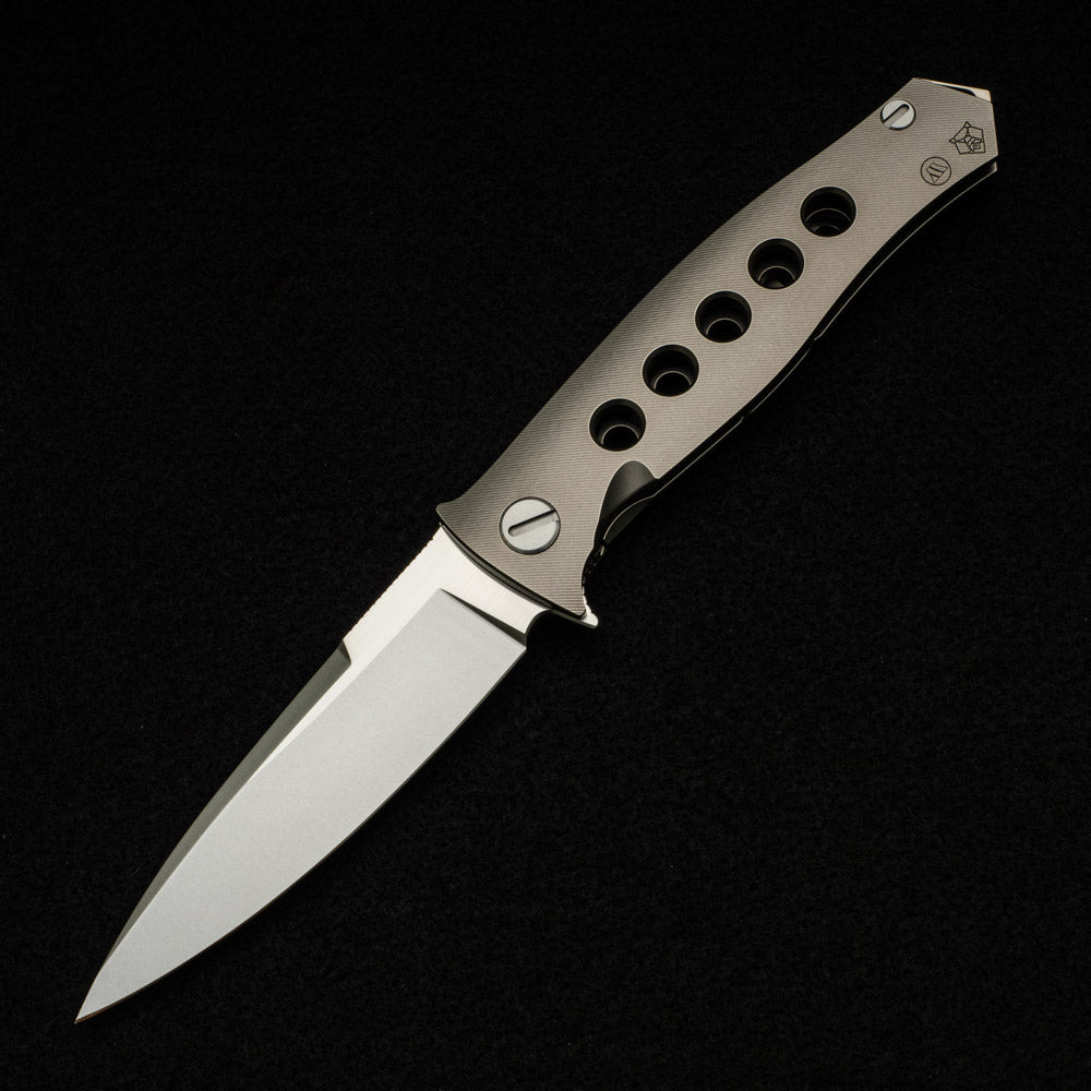 SHIROGOROV - "LIMITED EDITION" TOM MAYO DESIGN RUSSIAN DR. DEATH - S90V & TITANIUM - RBS