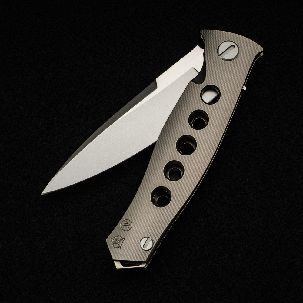 SHIROGOROV - "LIMITED EDITION" TOM MAYO DESIGN RUSSIAN DR. DEATH - S90V & TITANIUM - RBS