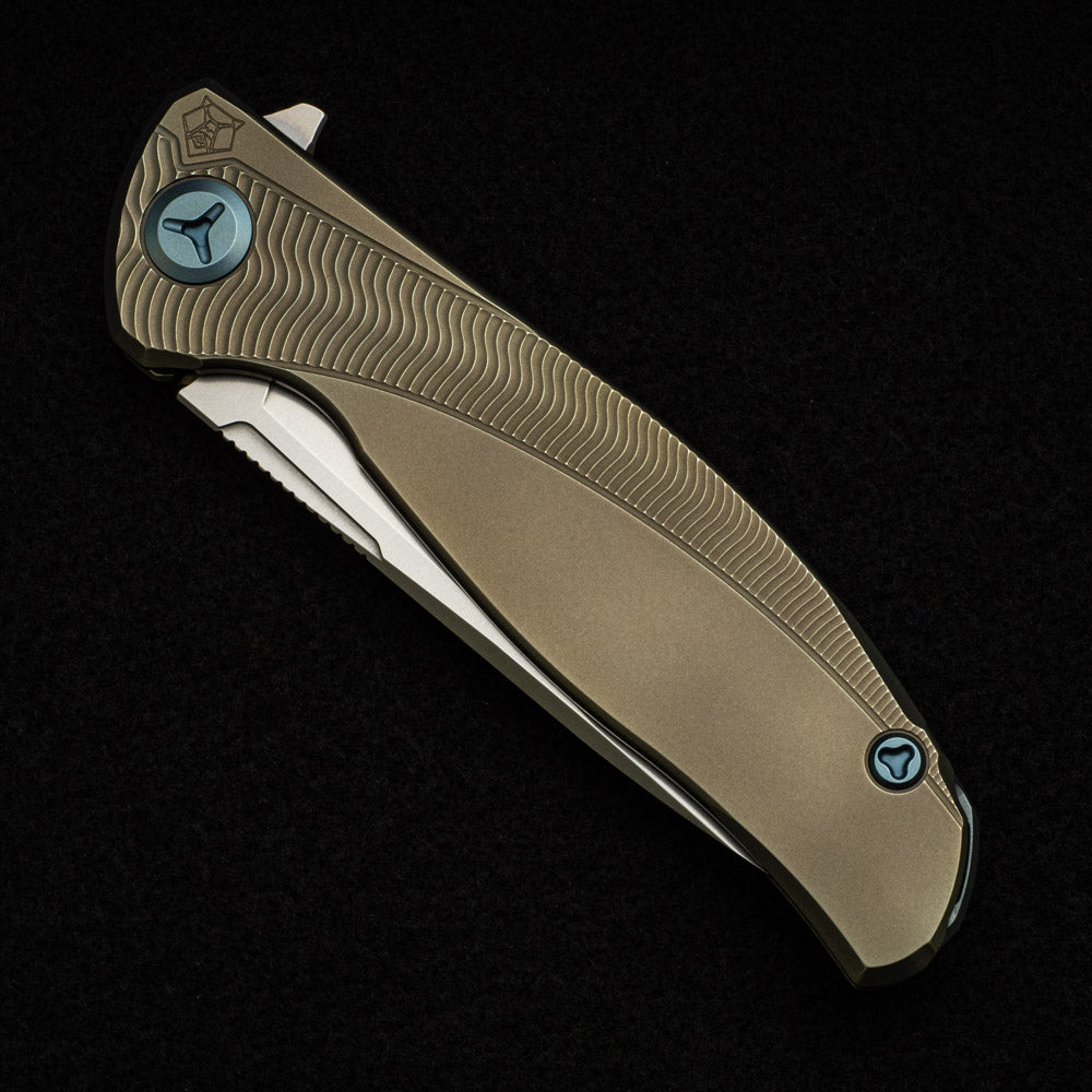 SHIROGOROV-SINKEVICH "TOUCH" F95 - LIMITED EDITION CCKS SET 2021 - M398 BLADE - TITANIUM HANDLE - MRBS