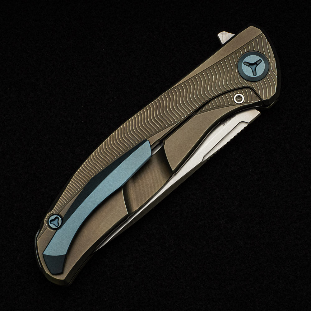 SHIROGOROV-SINKEVICH "TOUCH" F95 - LIMITED EDITION CCKS SET 2021 - M398 BLADE - TITANIUM HANDLE - MRBS