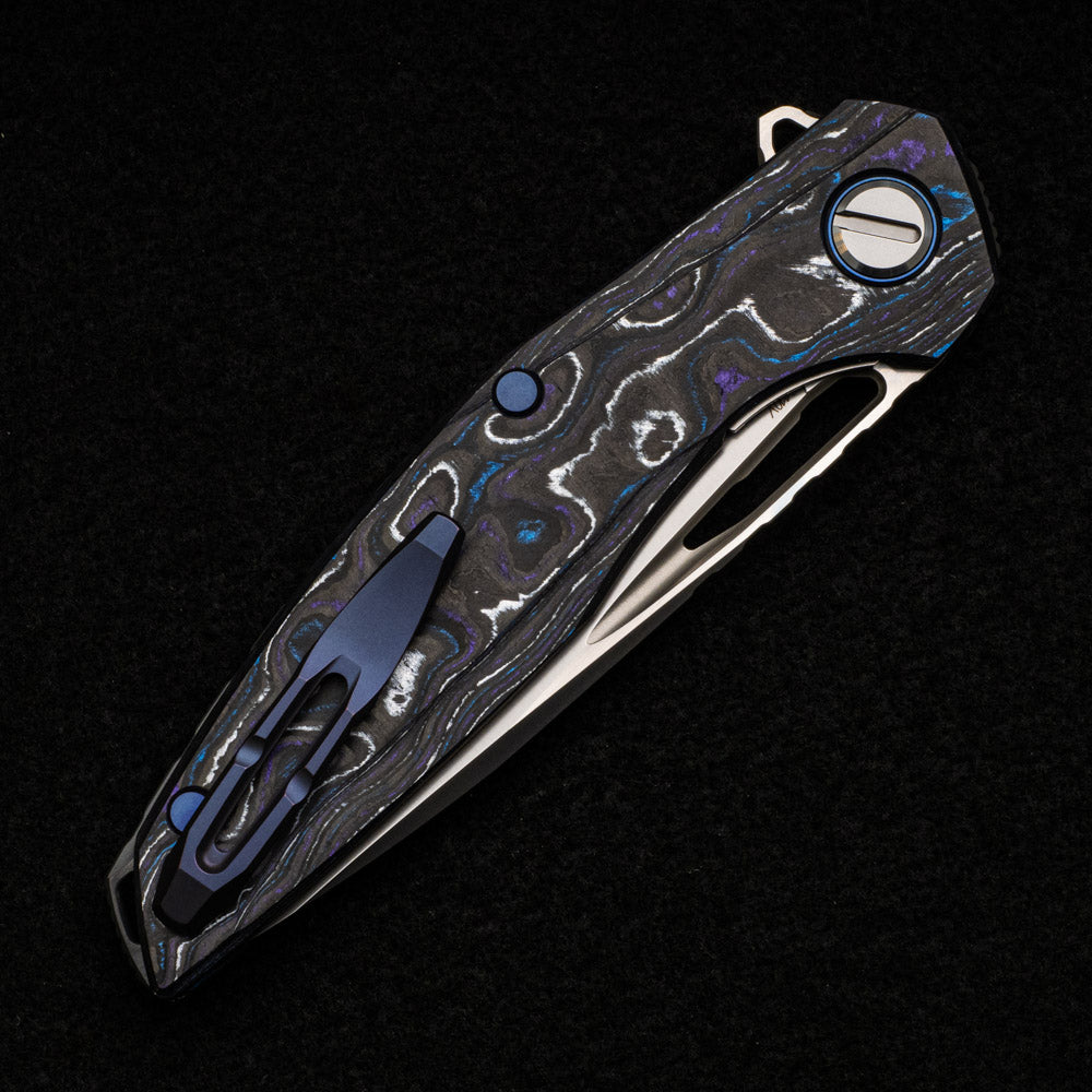 Shirogorov Custom Division 111 Deep Space - CarboTi Handle - S110V Blade - RBS