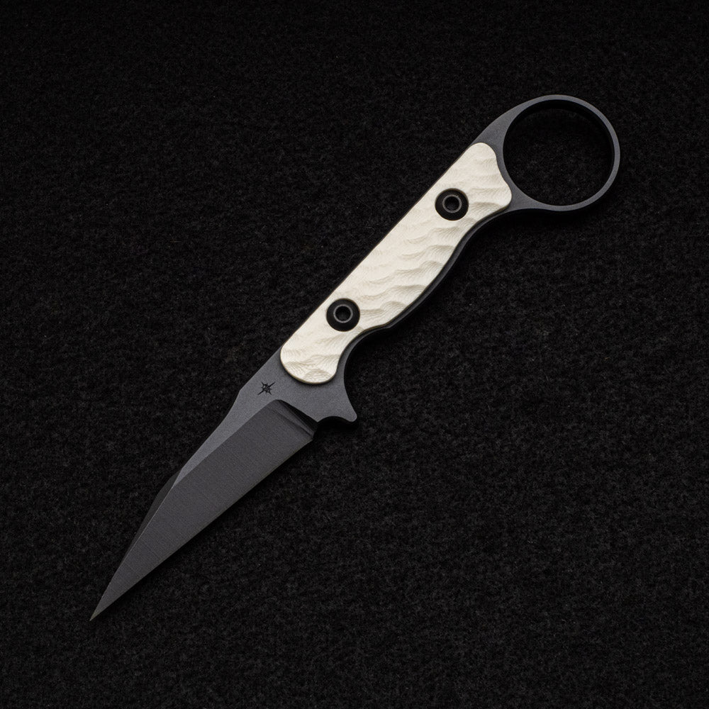 TOOR KNIVES G10 JANK SHANK – SHADOW BLACK