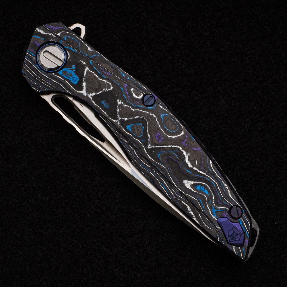 Shirogorov Custom Division 111 Deep Space - CarboTi Handle - S110V Blade - RBS