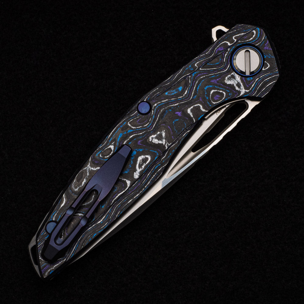 Shirogorov Custom Division 111 Deep Space - CarboTi Handle - S110V Blade - RBS