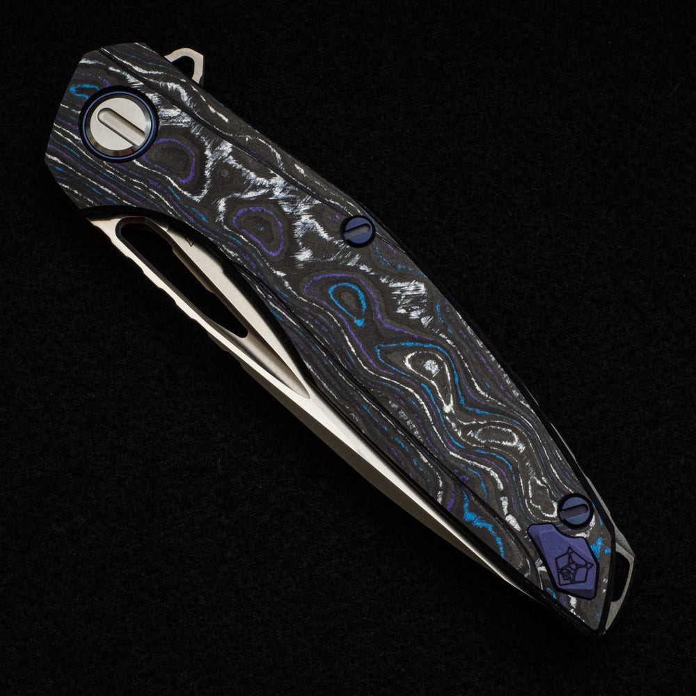 Shirogorov Custom Division 111 Deep Space - CarboTi Handle - S110V Blade - RBS