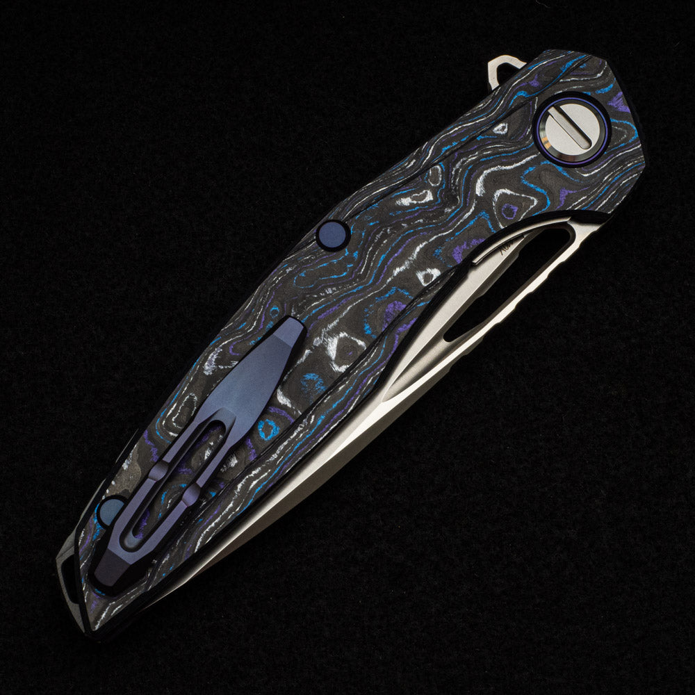 Shirogorov Custom Division 111 Deep Space - CarboTi Handle - S110V Blade - RBS