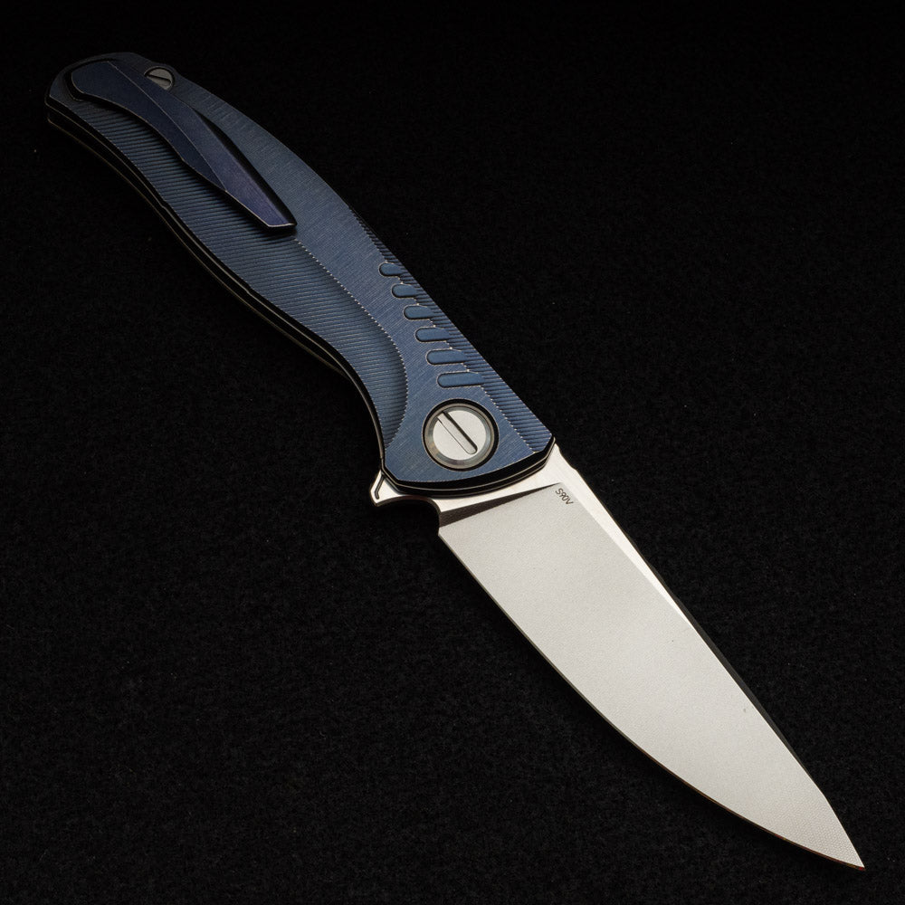 Shirogorov Custom Division F3NS - Titanium Handle - S90V Blade - RBS