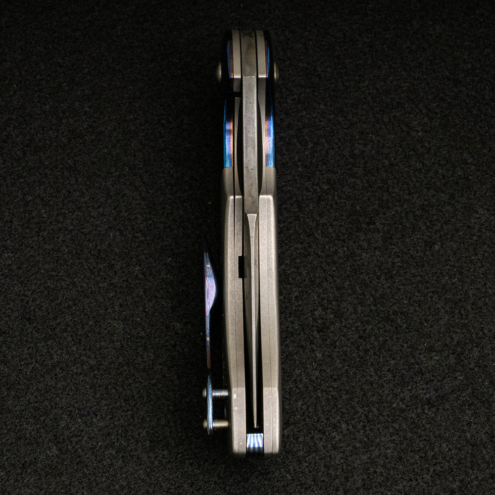 Walter Randolph SKF Timascus Bolstered Liner Lock