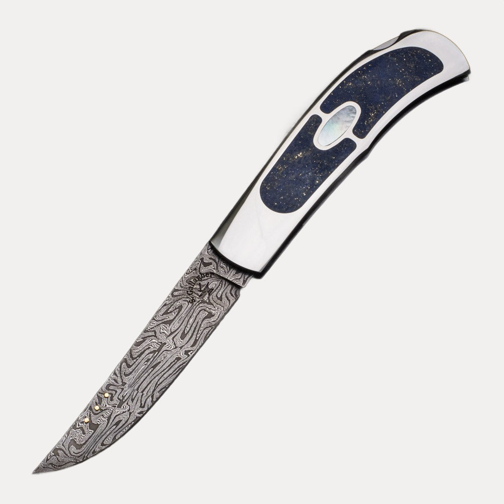 Back Lock Folder Triple Inlay Back Lock Folder